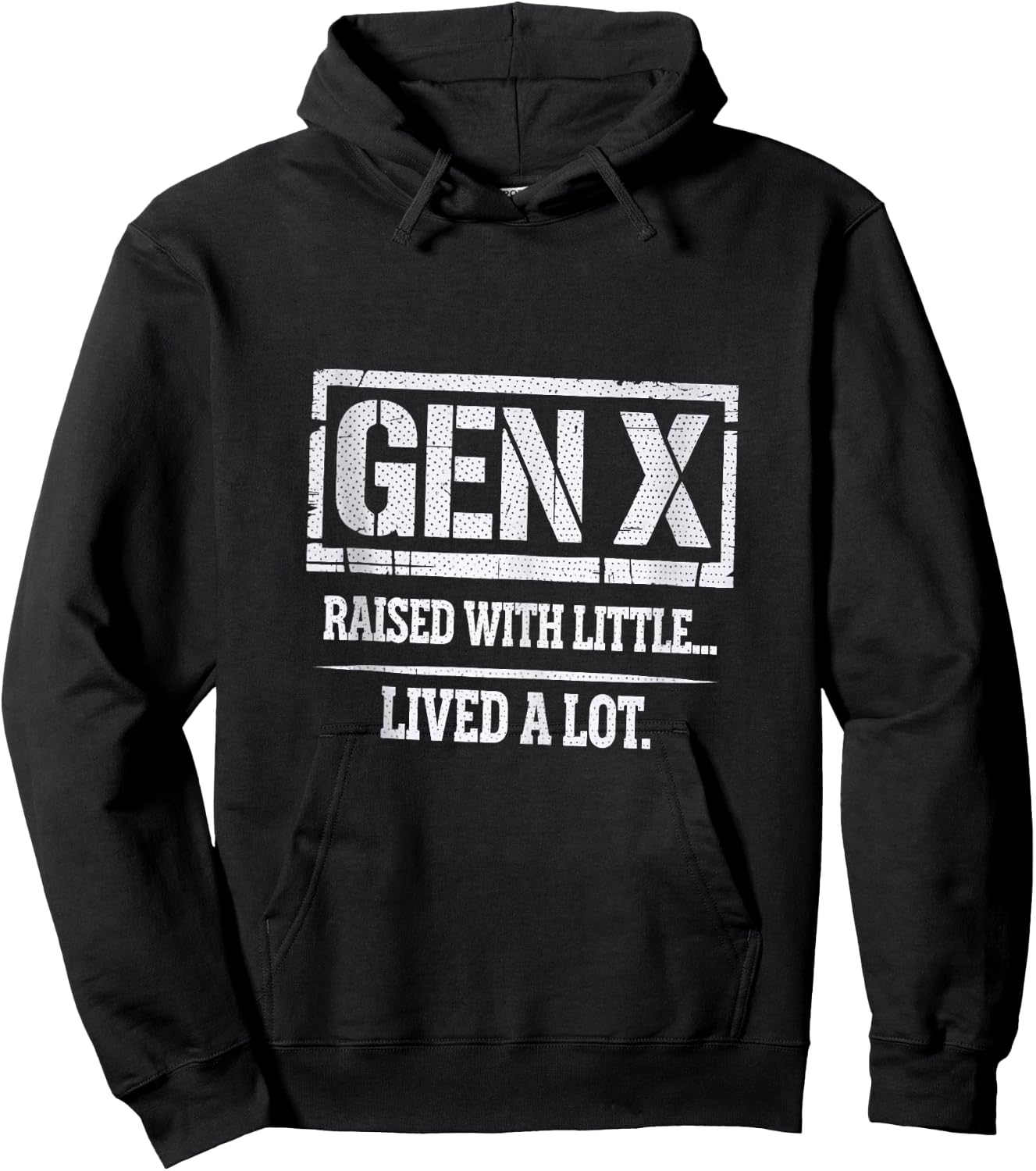 gens Shirt genx gen x Shirts gen x t Shirt Women Hoodie - Hoodie | Black