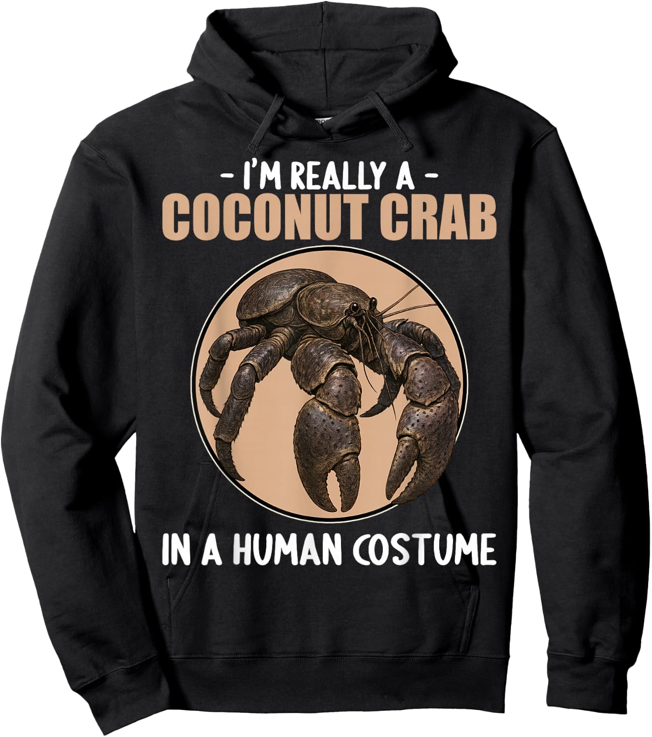Coconut Crabs Coconut Crab Hoodie - Hoodie | Black