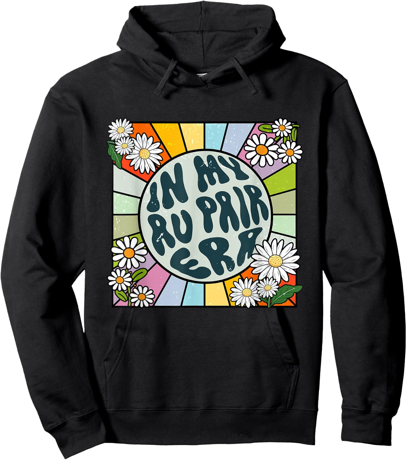 Daisy Groovy In My Au Pair Era Hoodie - Hoodie | Black