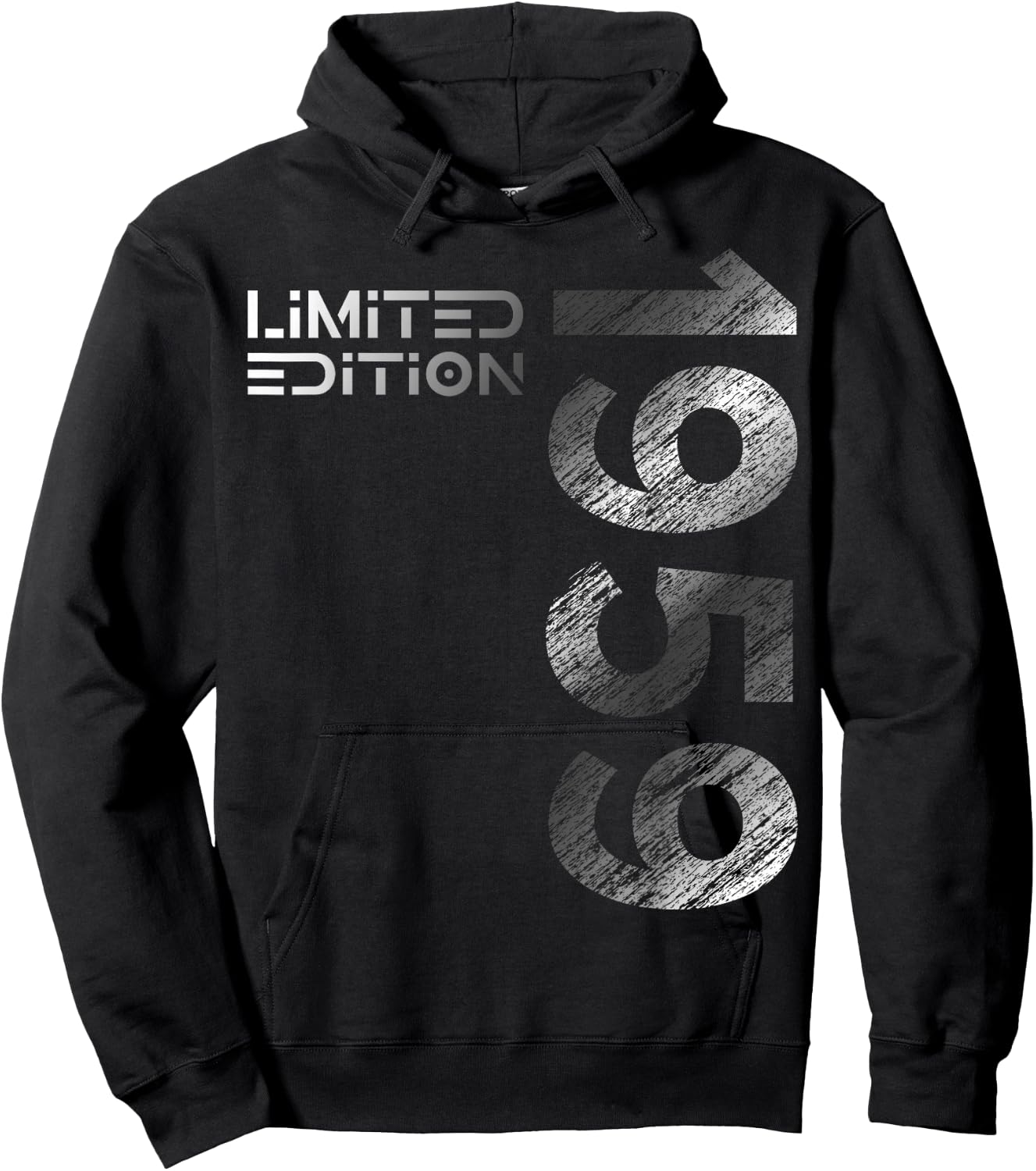 66th Birthday Limited Edition Vintage 1959 Man Woman , black Hoodie - Hoodie | Black