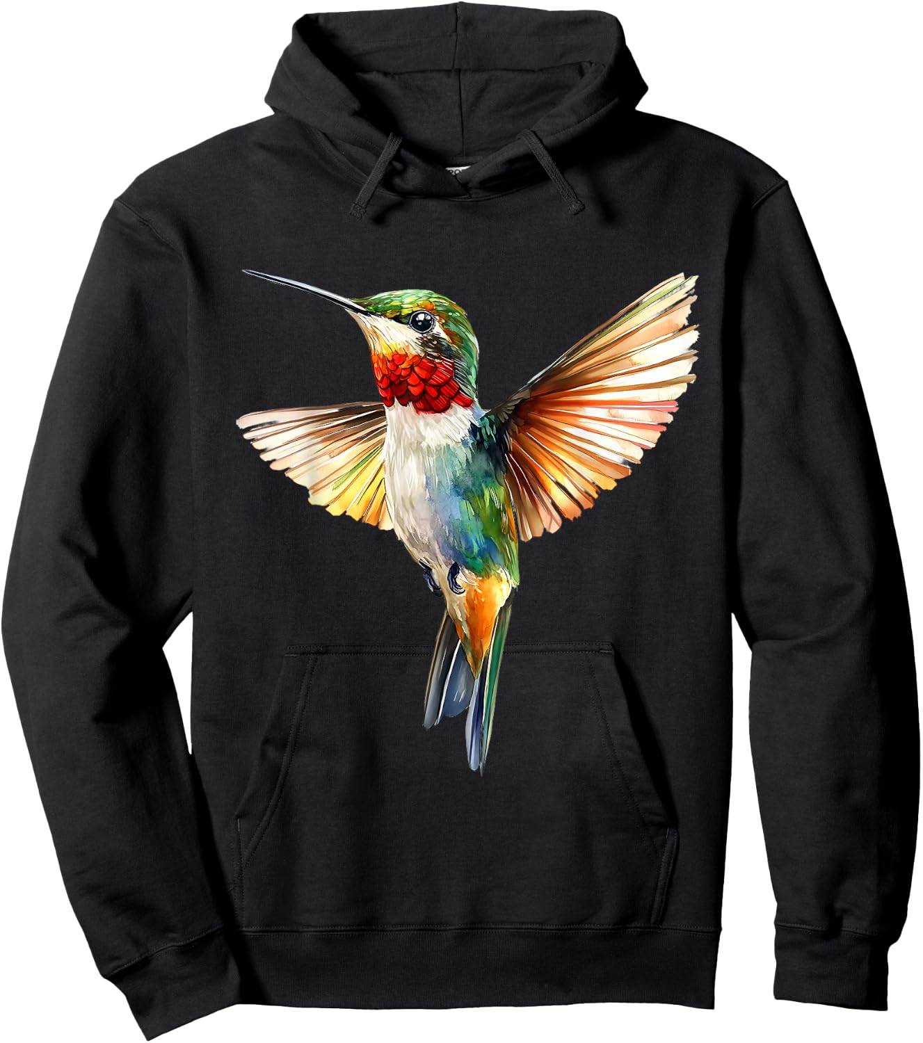 Hummingbird Hoodie - Hoodie | Black