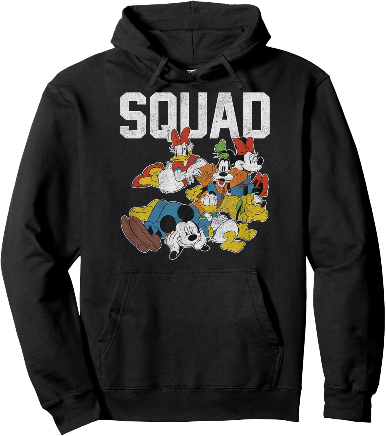 Disney - Mickey Mouse and Friends Squad Hoodie - Hoodie | Black