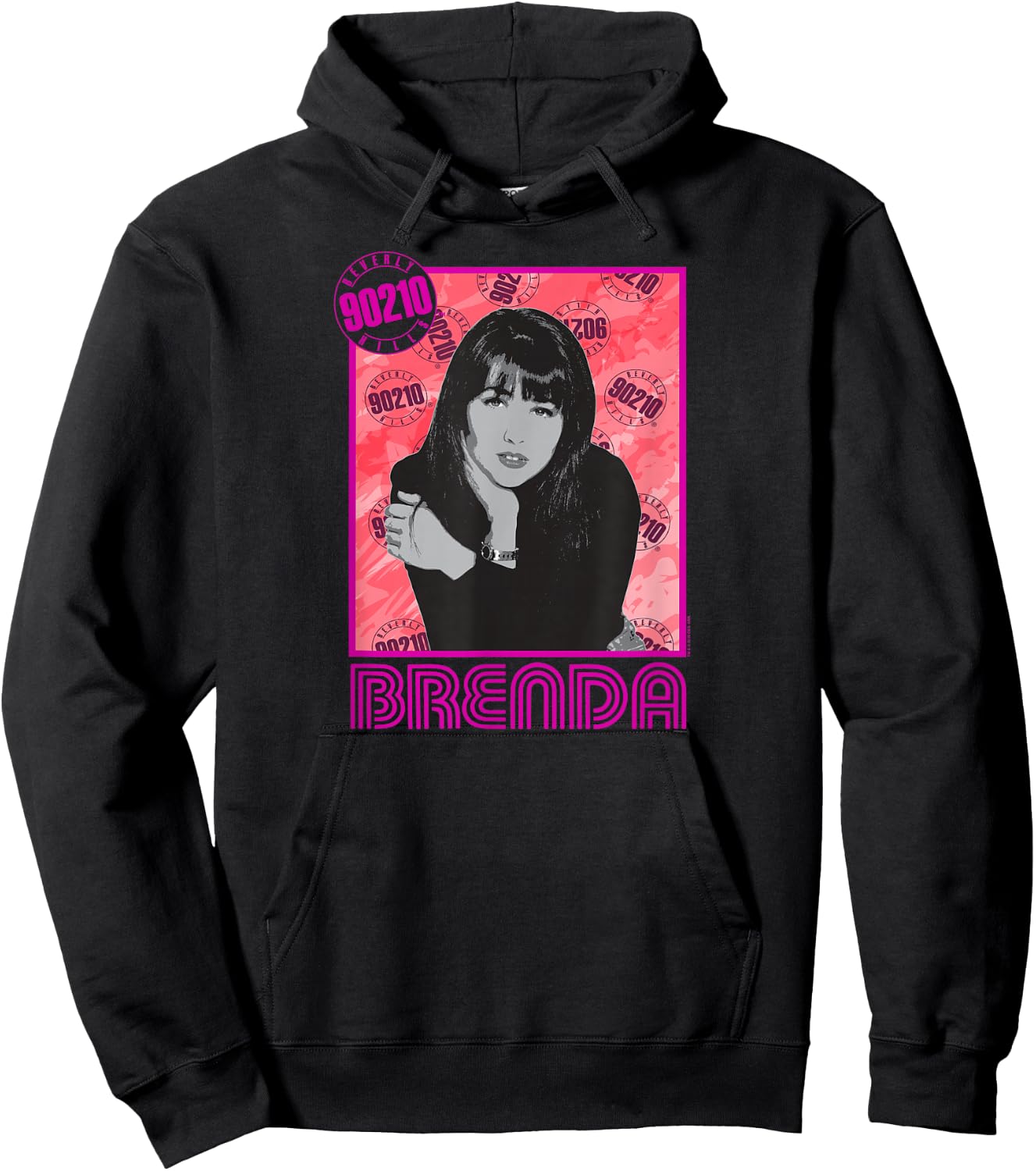Beverly Hills 90210 - Brenda Hoodie - Hoodie | Black