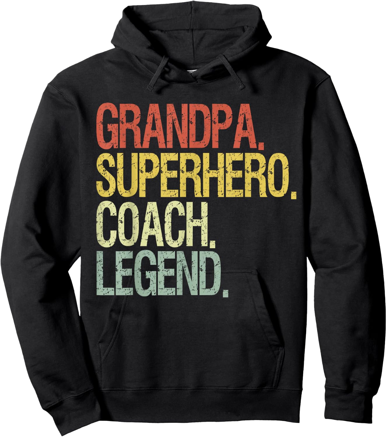 Grandpa coach Hoodie - Hoodie | Black