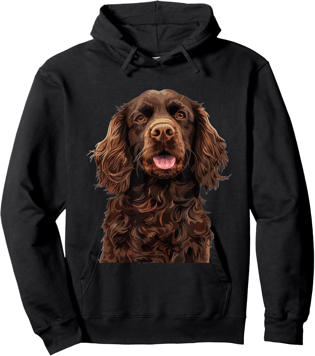 Boykin Spaniel Dog Breed Graphic Hoodie - Hoodie | Black