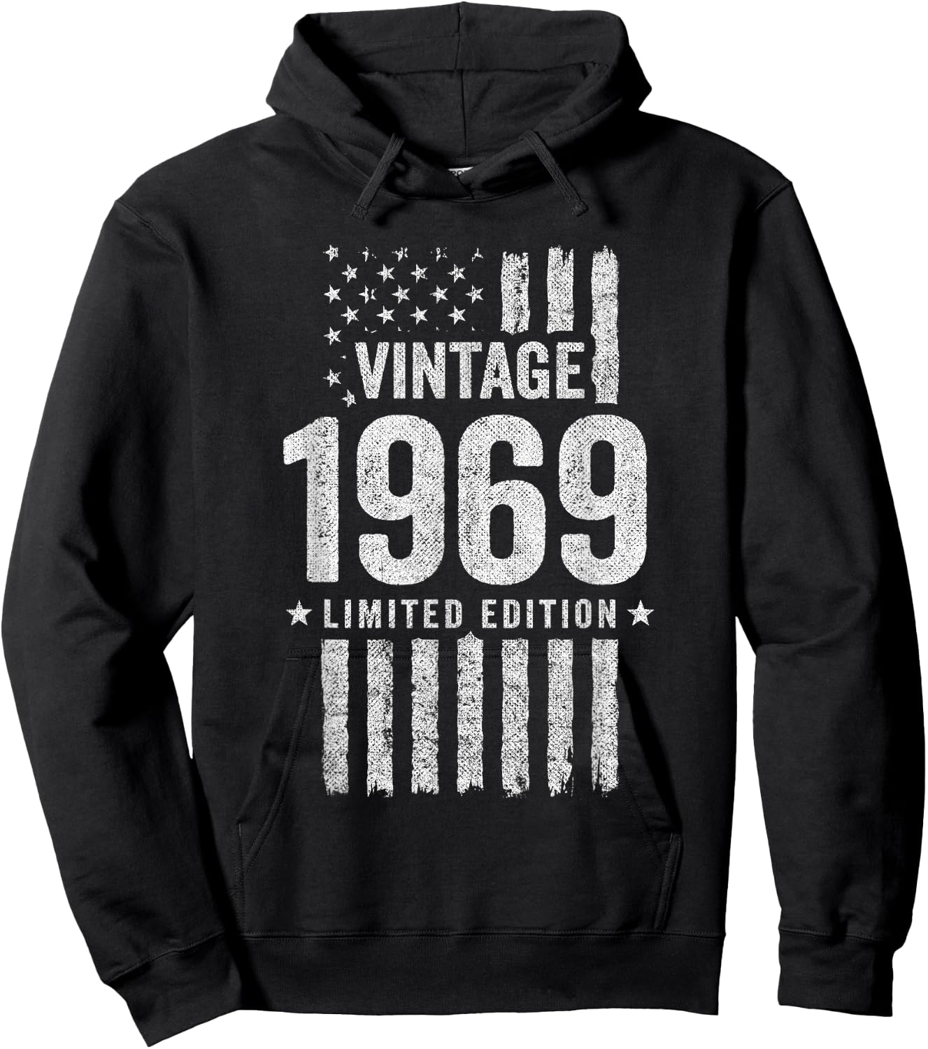1969 Birthday - Born in 1969 - Limited Edition Vintage 1969 Hoodie - Hoodie | Black