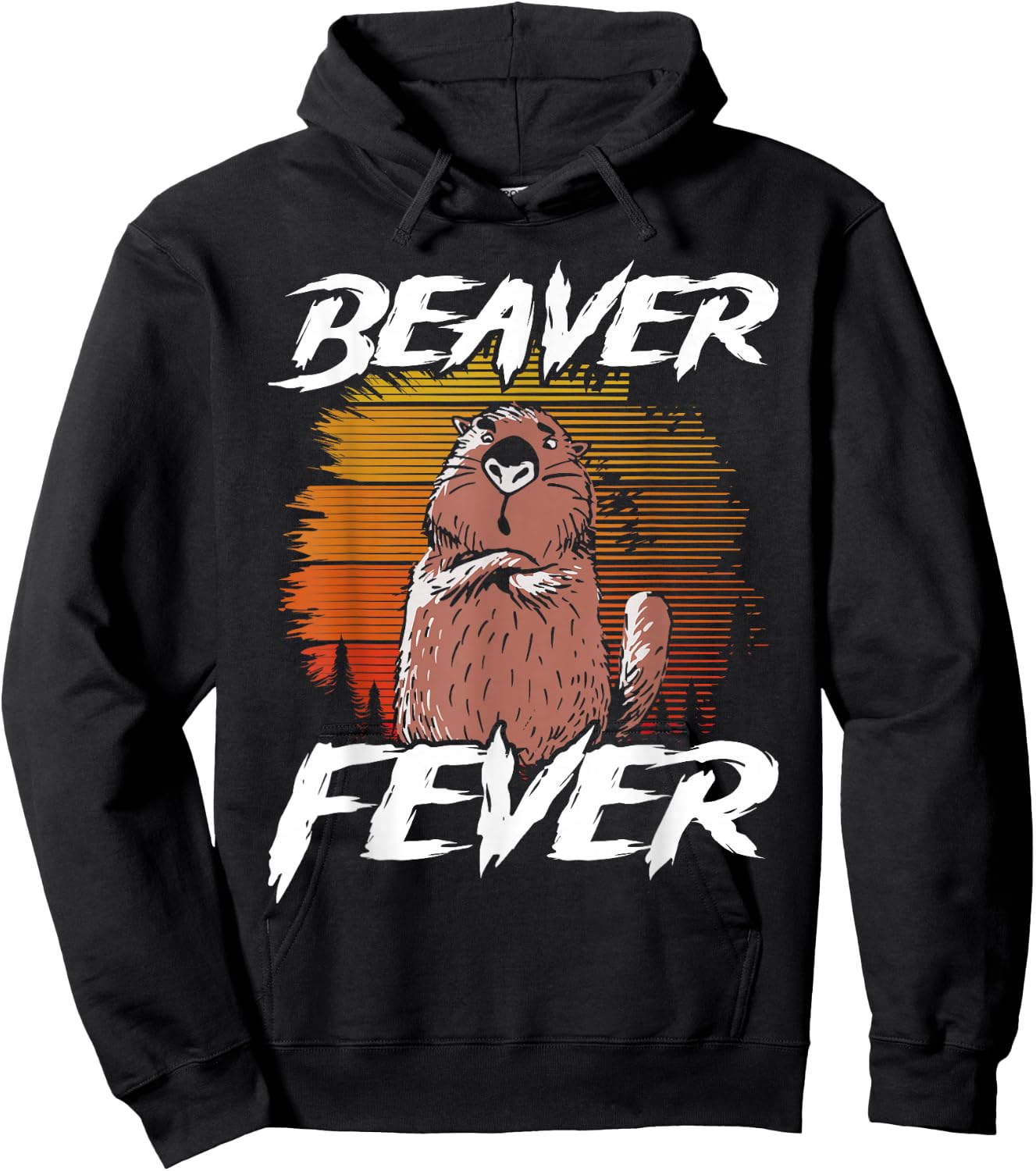 Beaver Fever! Hoodie - Hoodie | Black