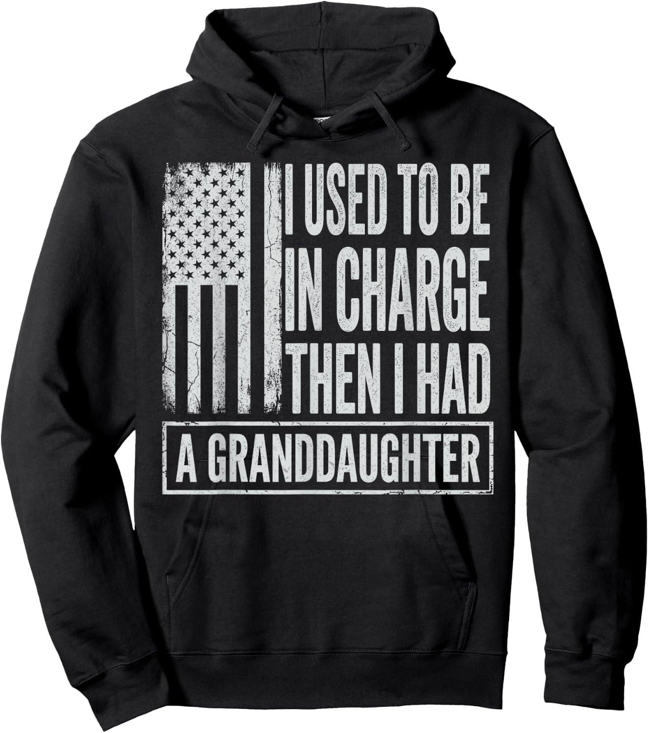 Moi Used to be in Charge Then i had a Granddaughter Hoodie - Hoodie | Black