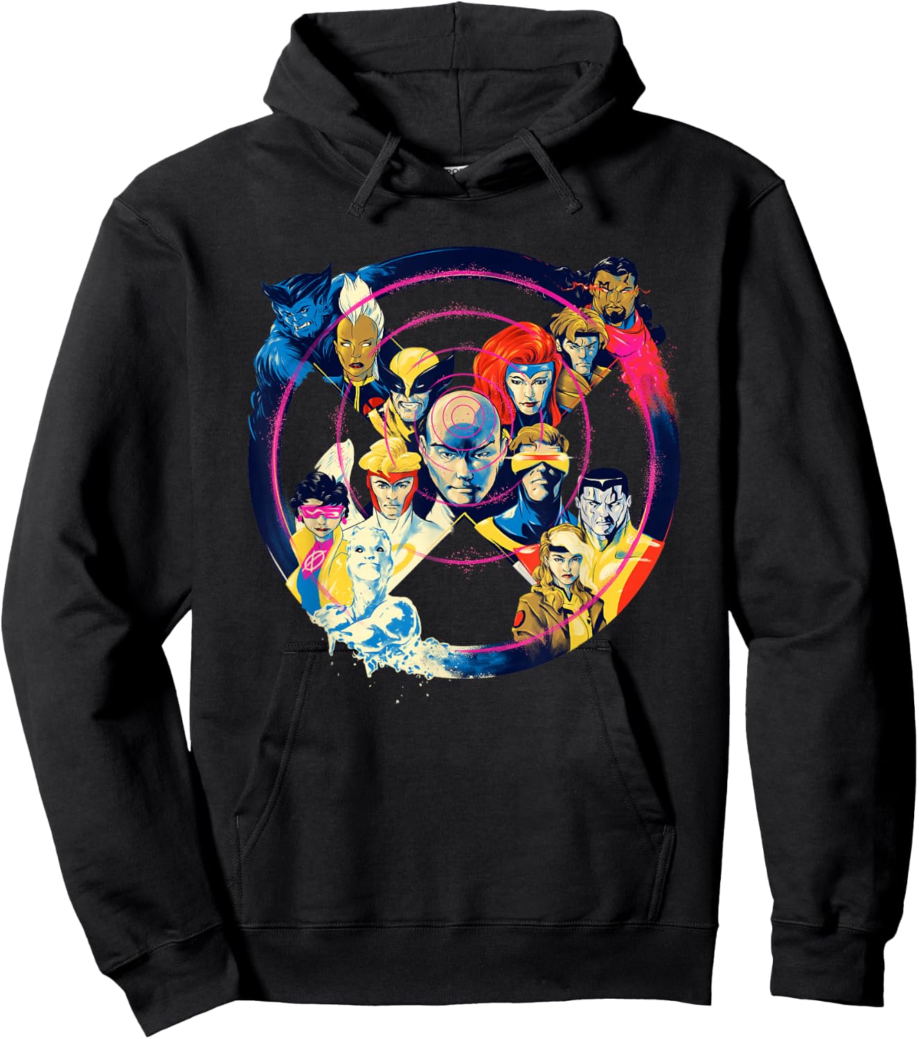 Marvel Professor X and the X-Men Team X Symbol Logo Hoodie - Hoodie | Black