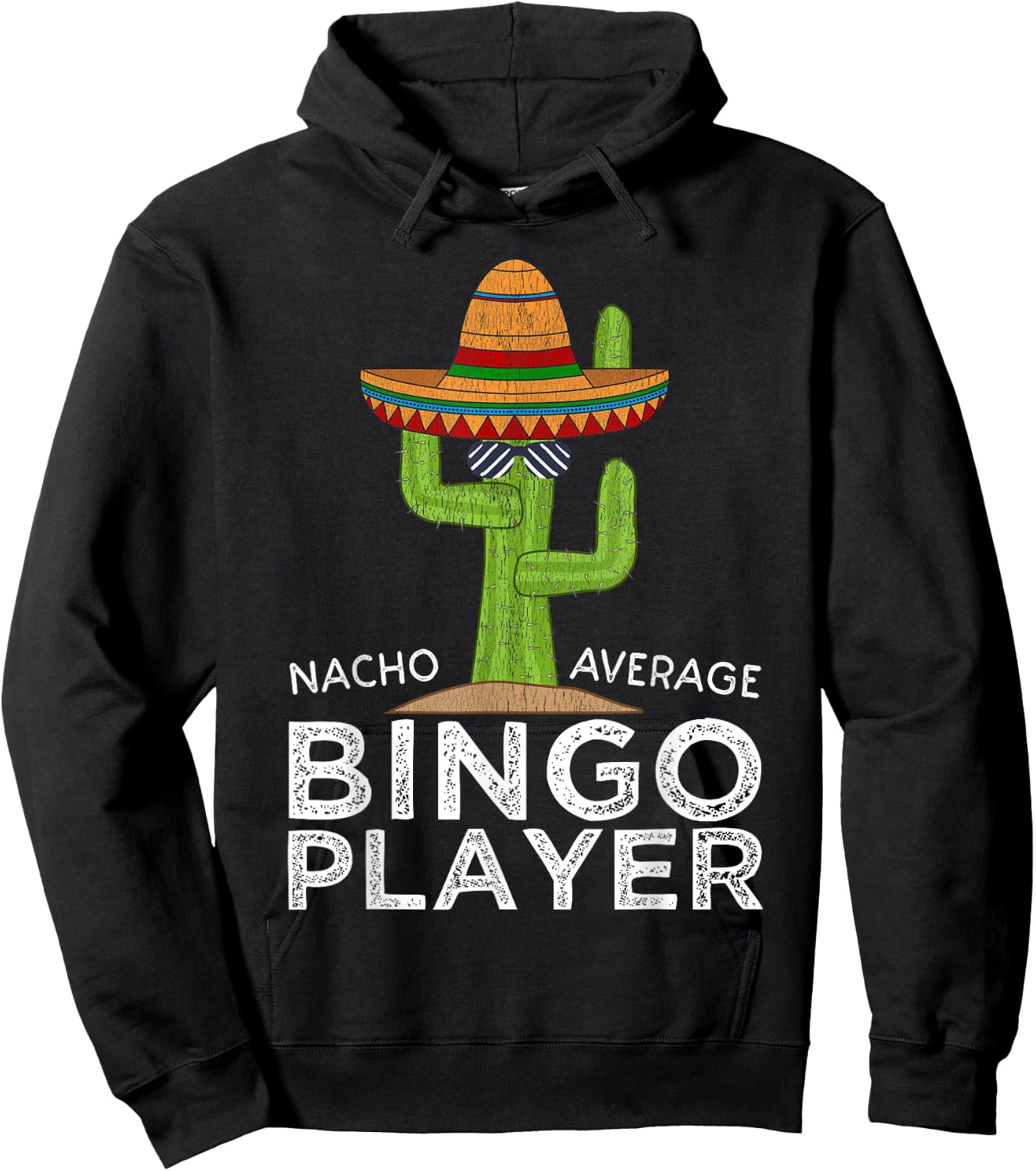 Fun Hilarious Bingo Lover Humor Saying | Funny Bingo Player Hoodie - Hoodie | Black