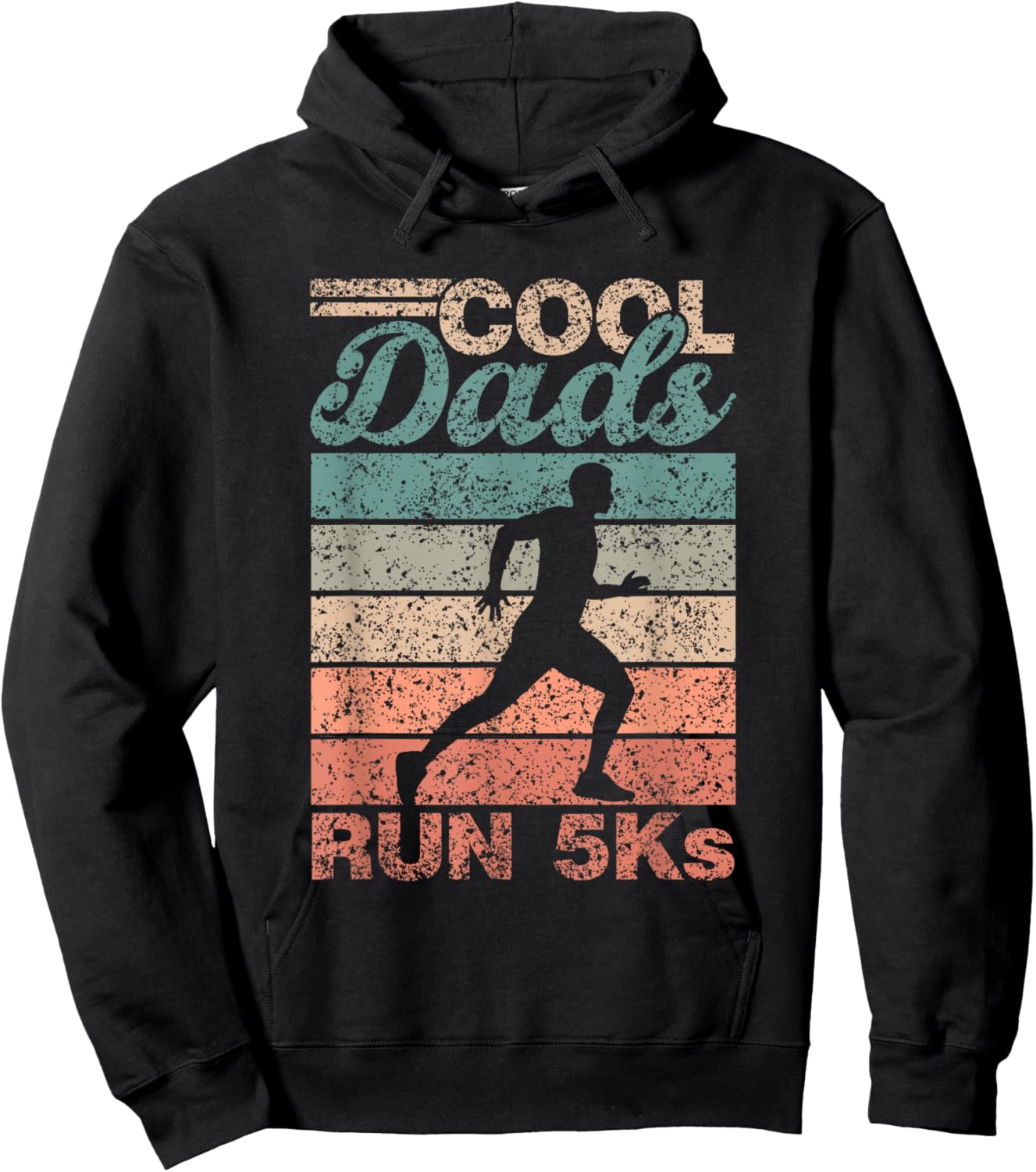 Cool Dads Run 5Ks Running Runner Race 5K Hoodie - Hoodie | Black