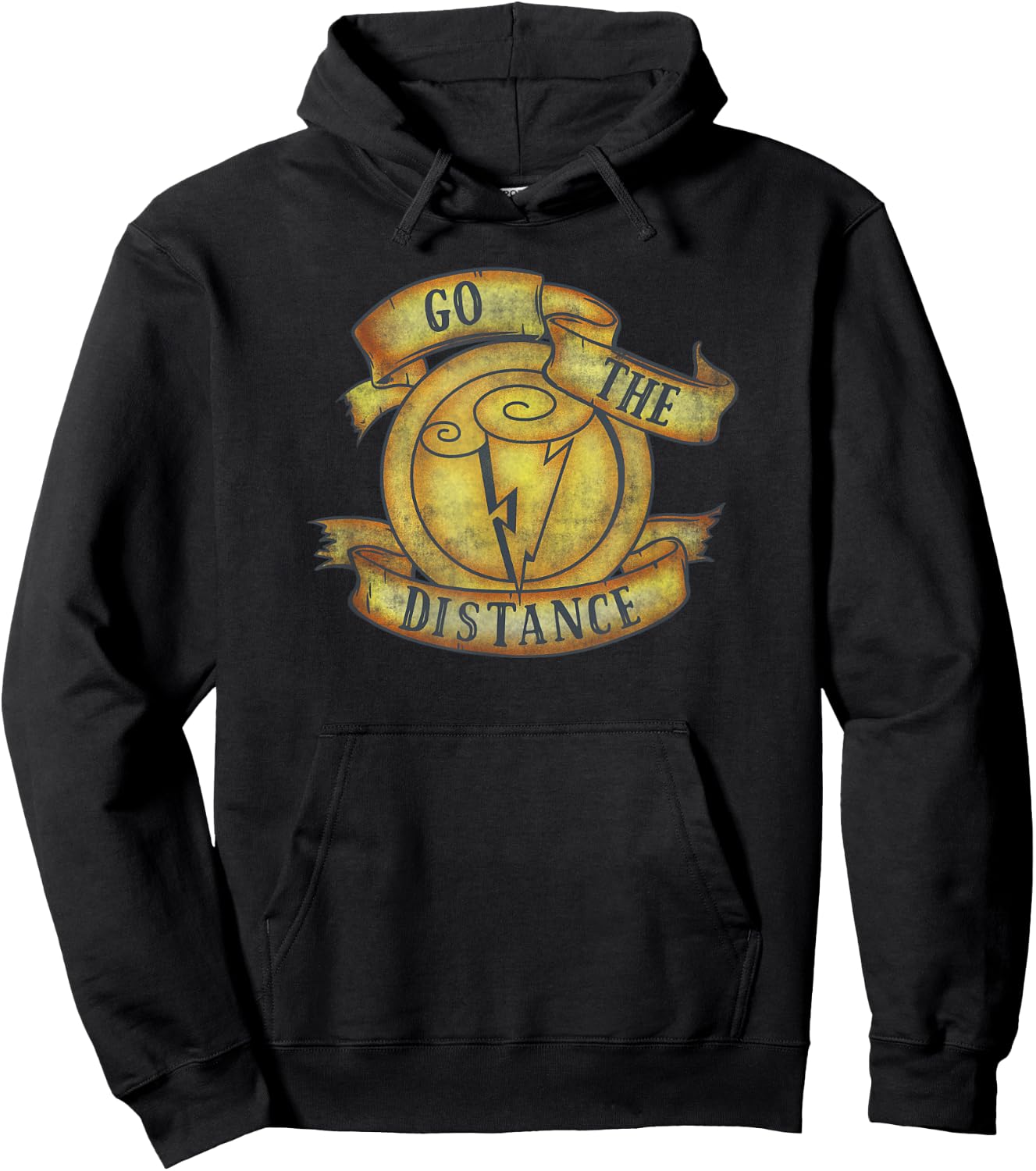 Disney Hercules Go The Distance Gold Medal Hoodie - Hoodie | Black