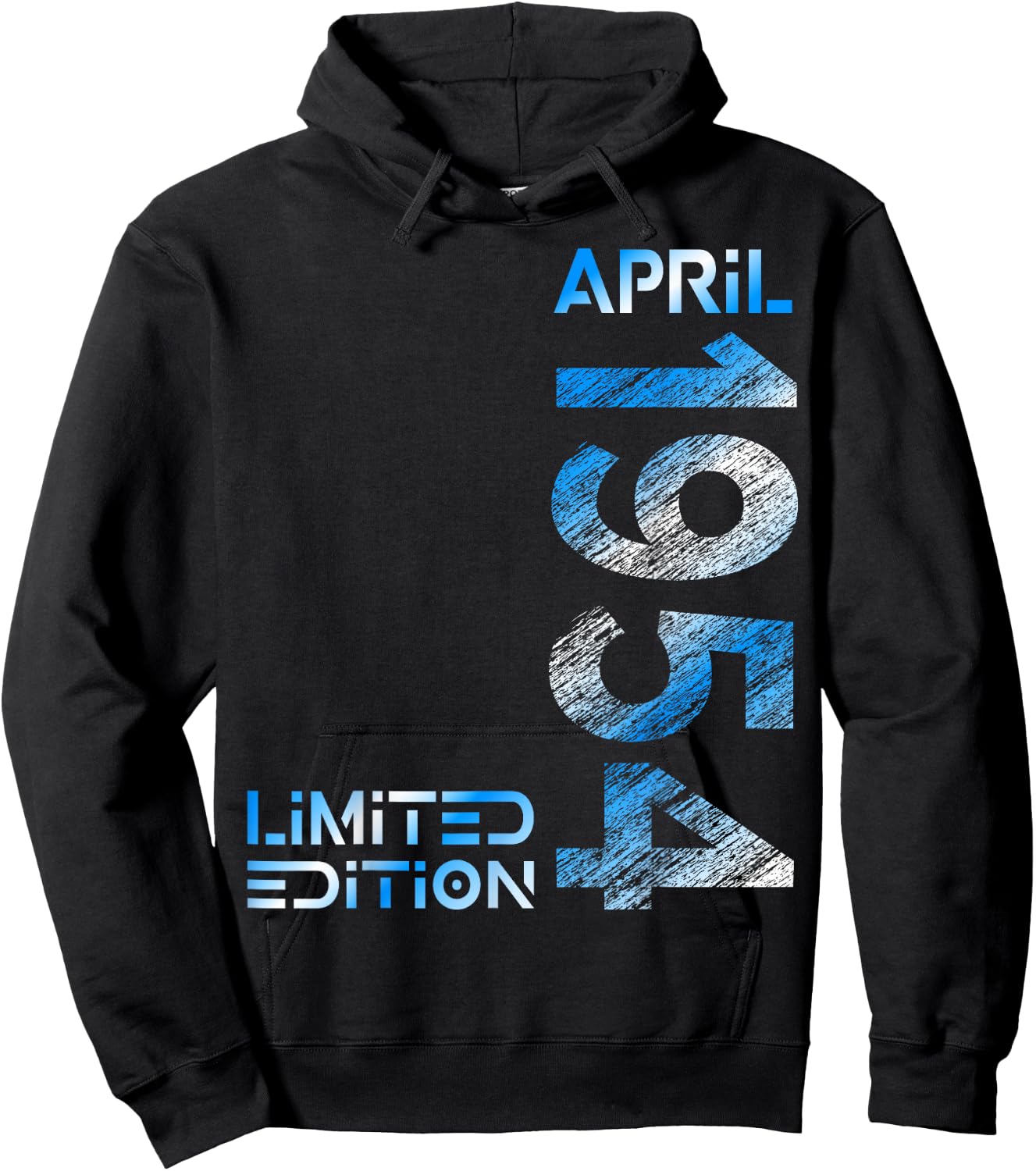 Limited Edition April 1954 Mann Frau 72. Geburtstag Hoodie - Hoodie | Black