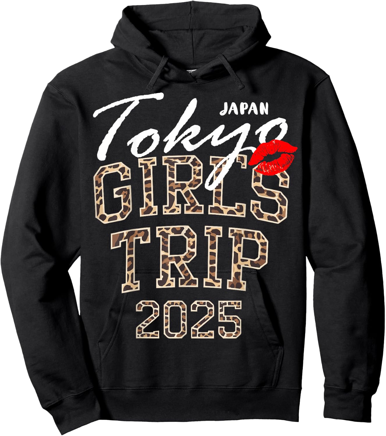 Girls Trip Tokyo 2025 Japan Vacation Weekend Birthday Squad Hoodie - Hoodie | Black