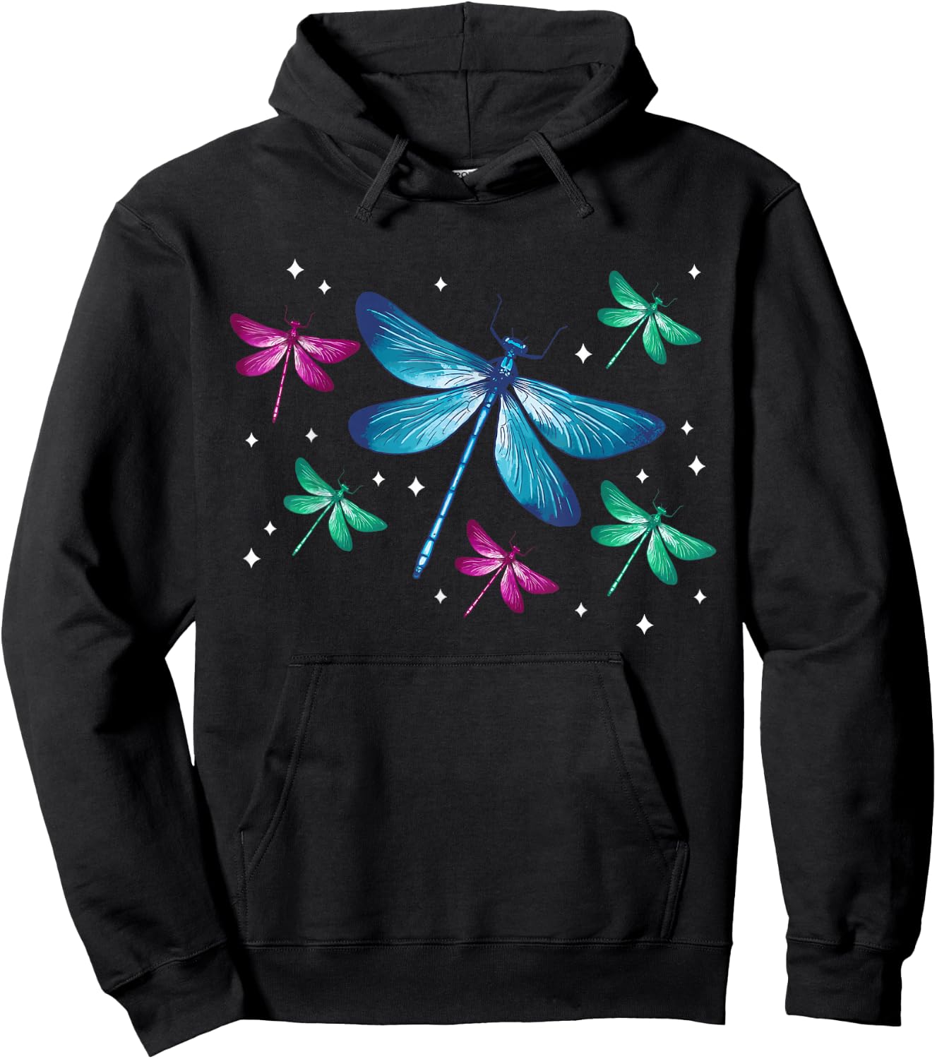 Dragonfly Dragonflies Insects Dragonfly Hoodie - Hoodie | Black