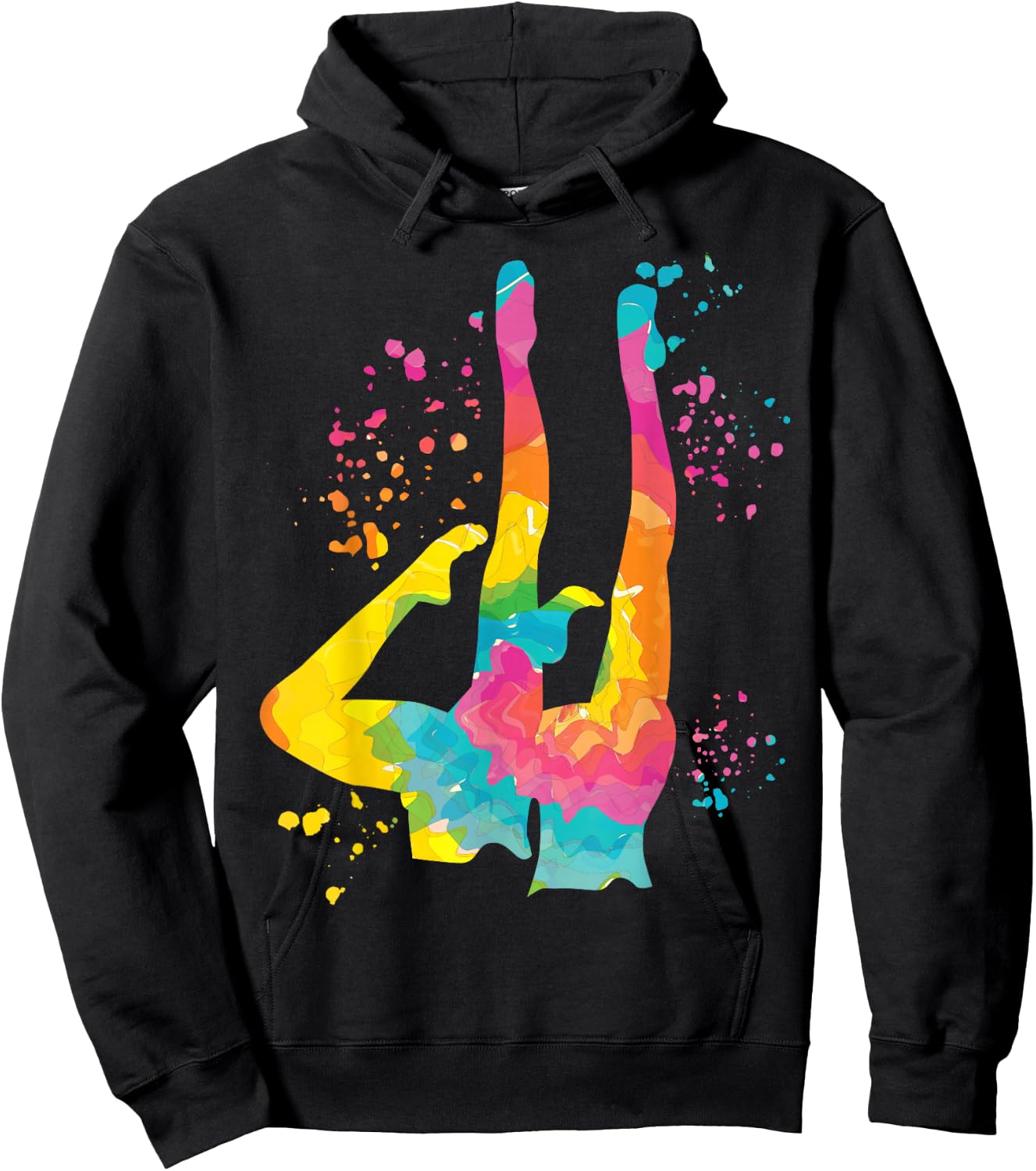 Colorsplash Team Artistic Swim , Black, S Hoodie - Hoodie | Black