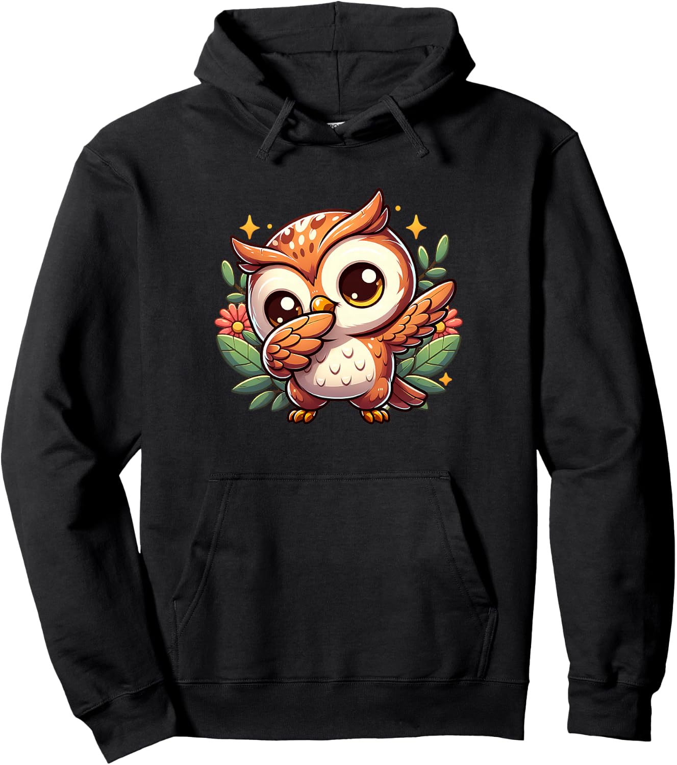 Owl Hoodie - Hoodie | Black