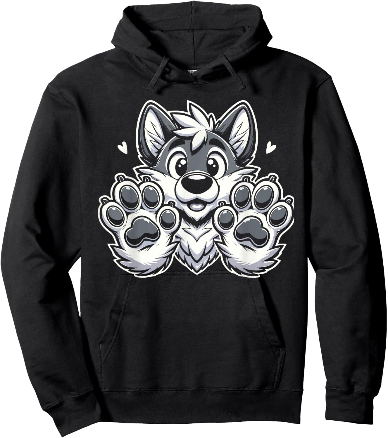 Fursuit Costume for Fur Lover Hoodie - Hoodie | Black