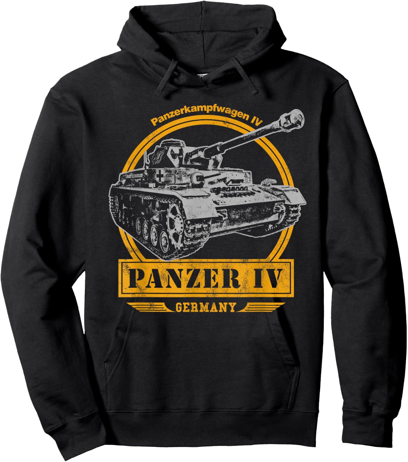 Panzer IV WW2 Tank Hoodie - Hoodie | Black