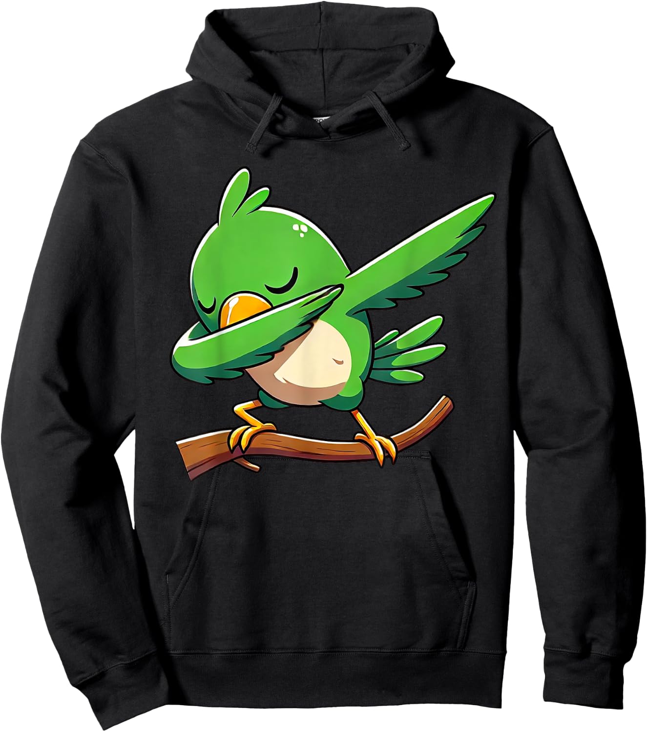 Dabbing Parrot Animal Funny Parrot Gifts Kids Hoodie - Hoodie | Black