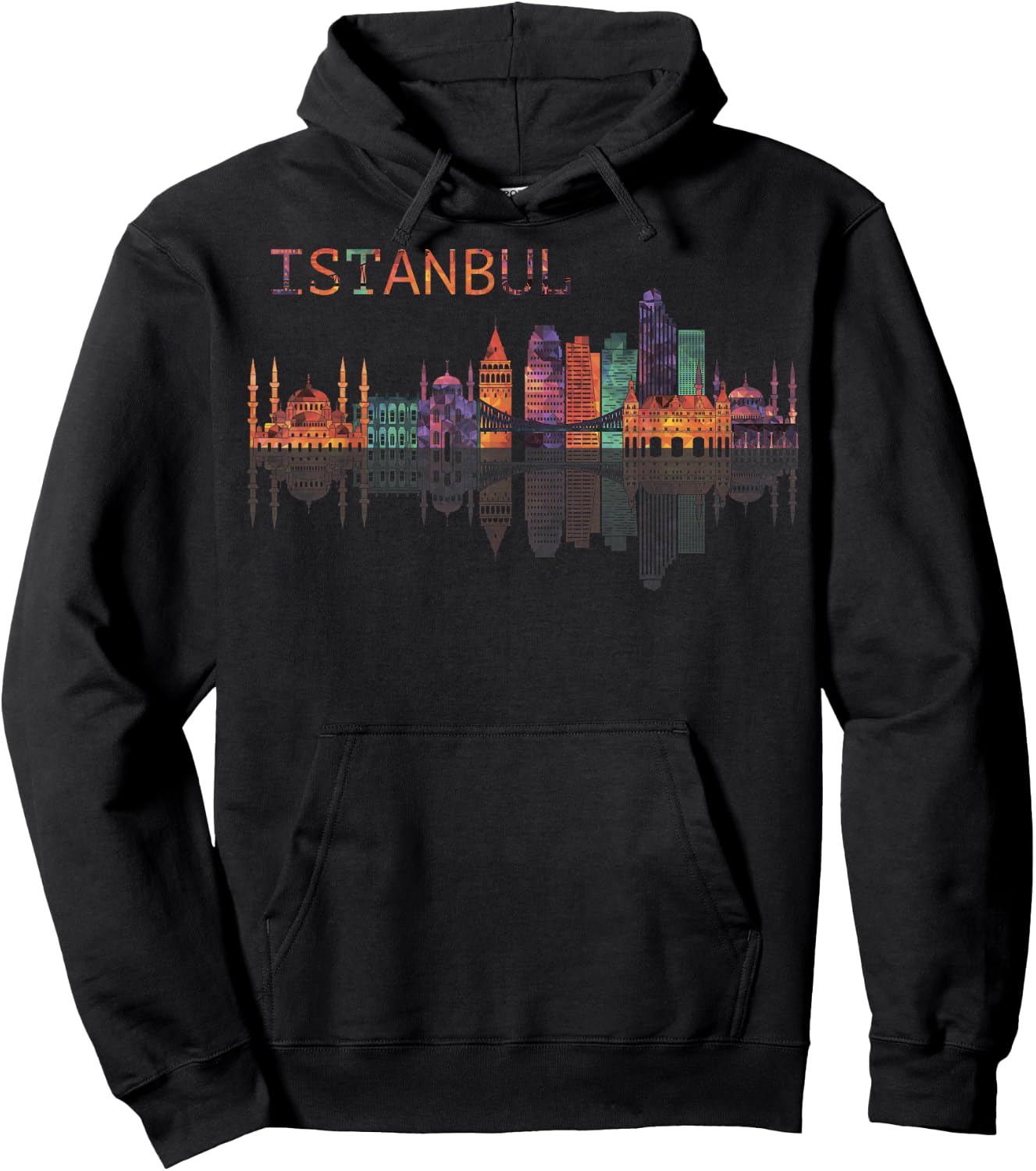 Travel Europe Asia Istanbul Turkey Turkish Beach Vacation Hoodie - Hoodie | Black