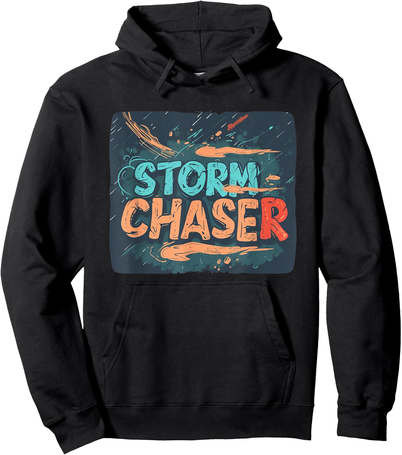 Multicolor Storm Chaser Costume for Adults and Kids Hoodie - Hoodie | Black