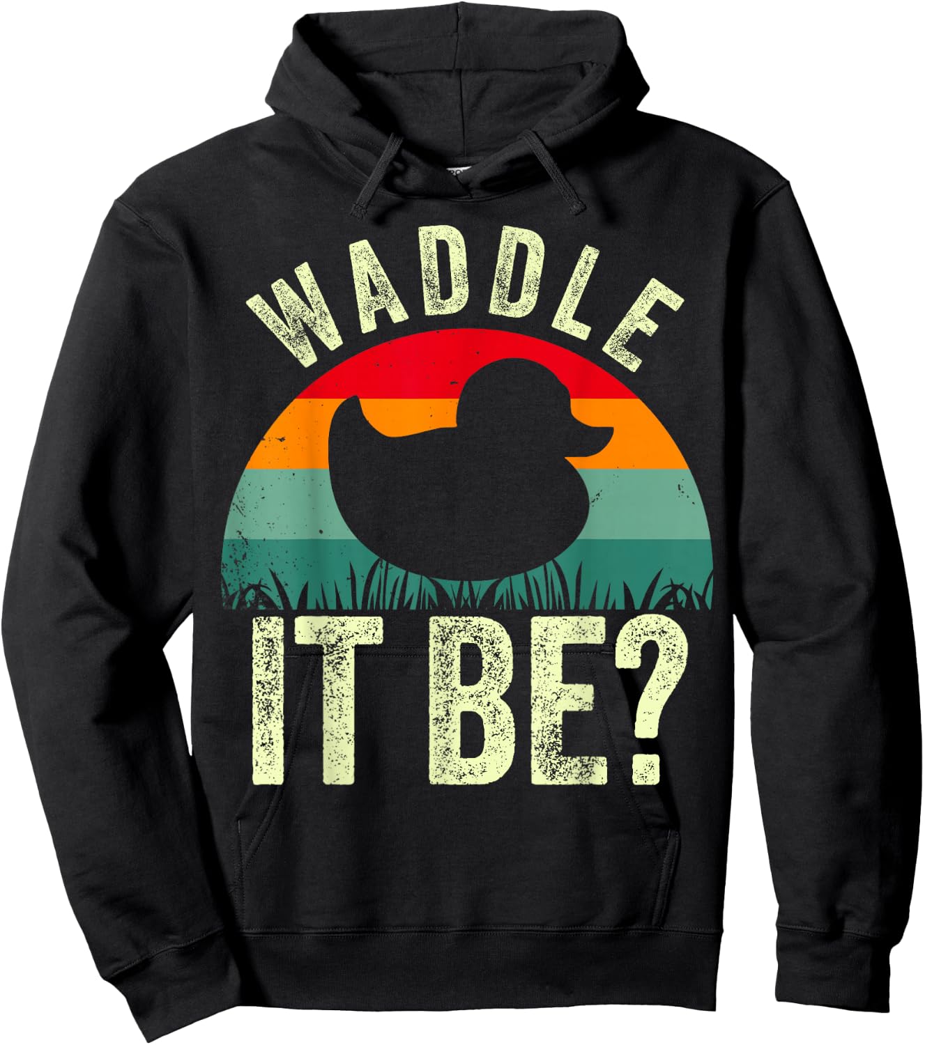 T-Shirt Hoodie - Hoodie | Black