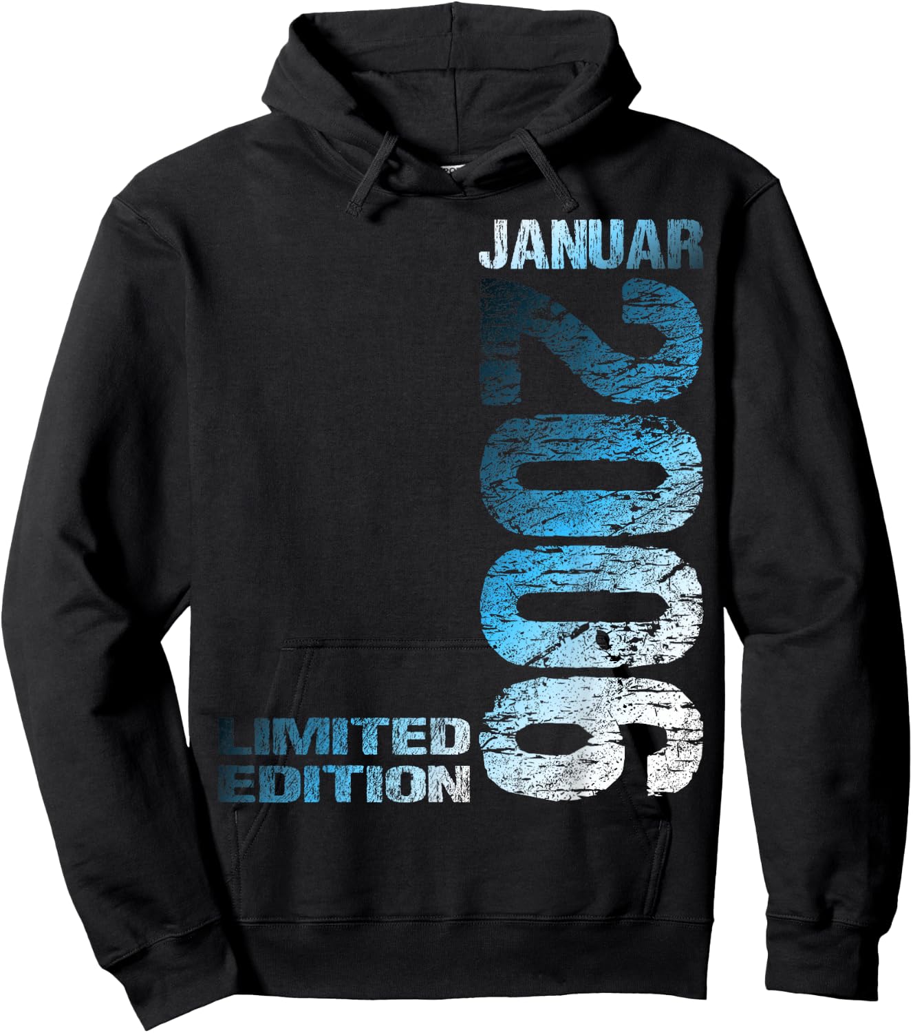 January 2006 Boy Girl 17th Birthday Limited Edition 17 , black Hoodie - Hoodie | Black