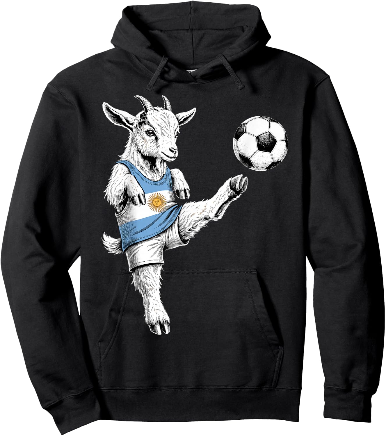 Argentinian Flag Men Women Kids Argentina Hoodie - Hoodie | Black