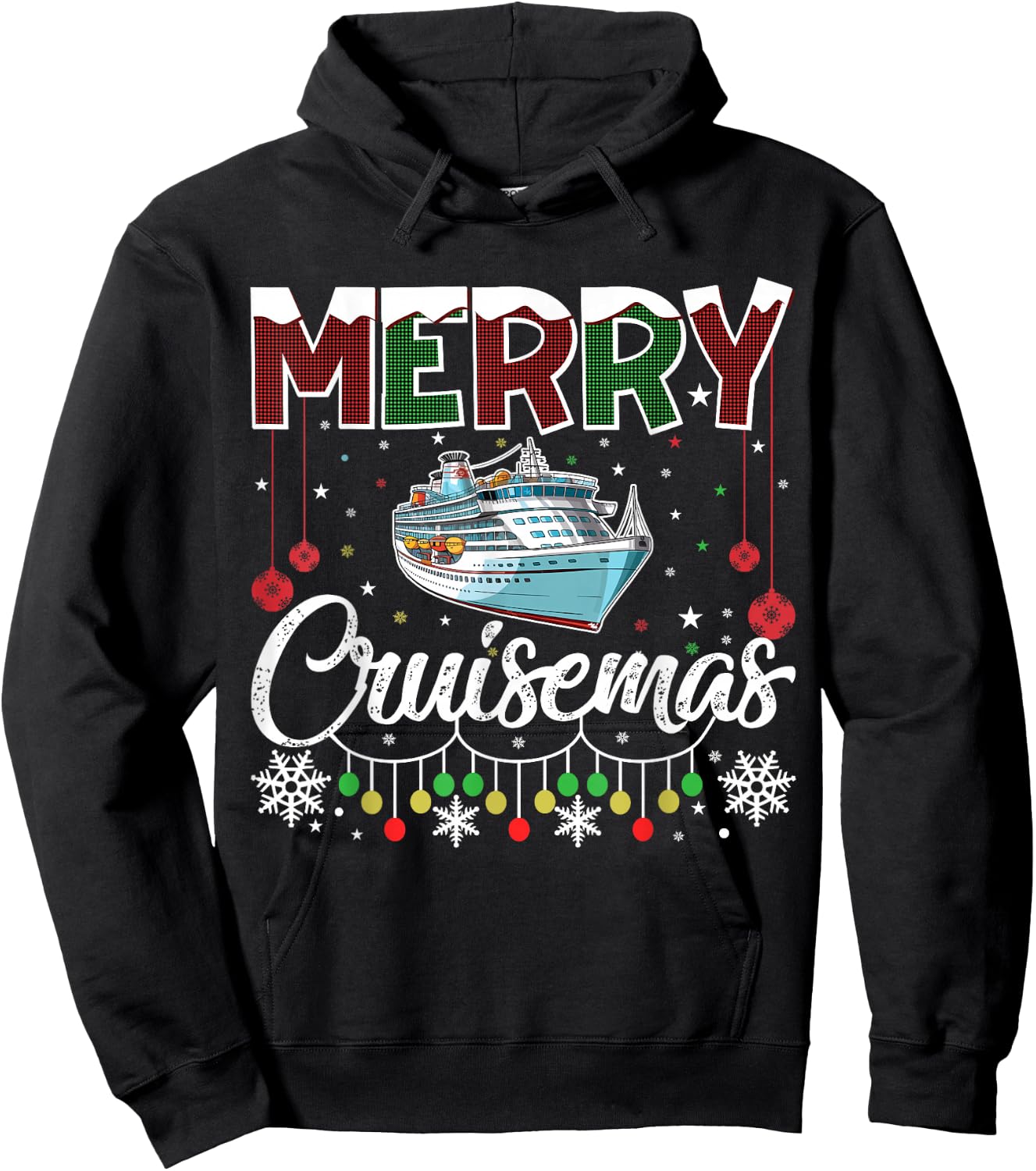 Merry Cruisemas - Cruise Mas Hoodie - Hoodie | Black