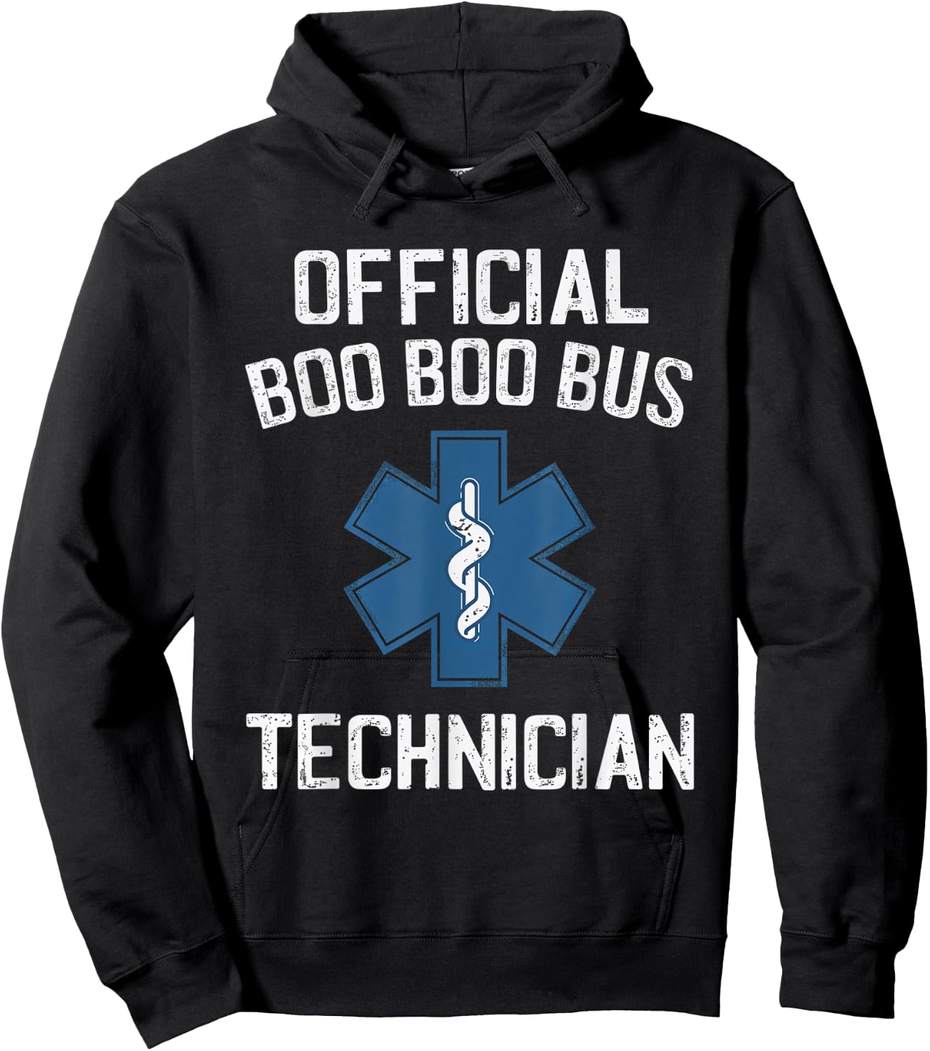 Official Technician EMT Paramedic First Responder Hoodie - Hoodie | Black