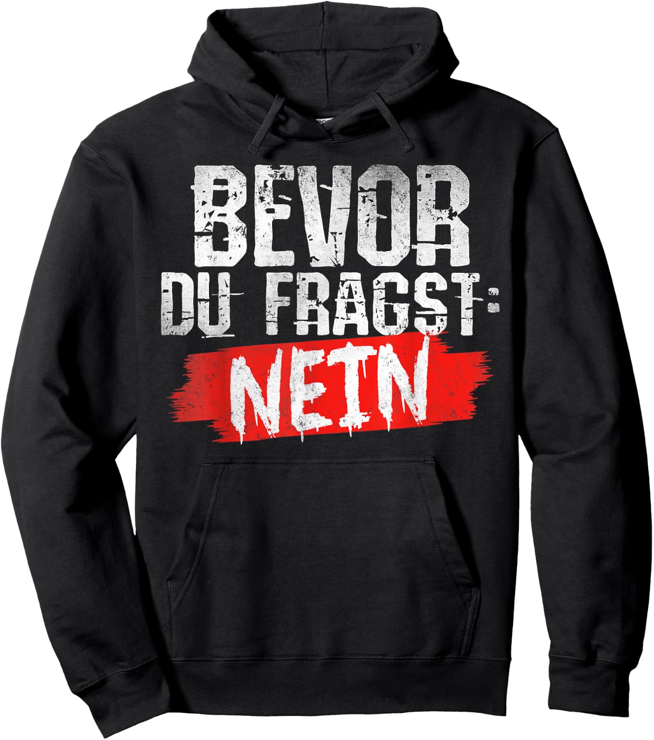 Funny Fun with Funny Sayings Men's Funny , black Hoodie - Hoodie | Black