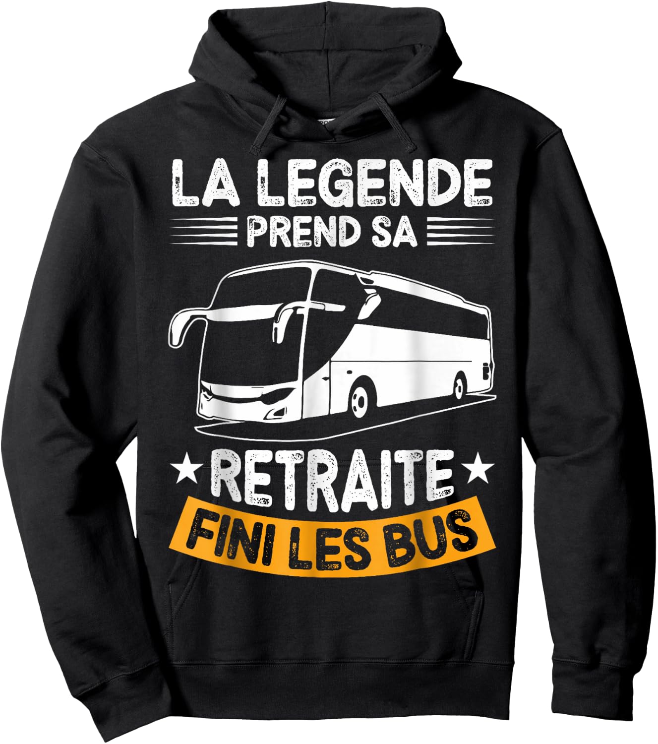 Retired 2024 Legend Retires Gone Buses , Black, S Hoodie - Hoodie | Black