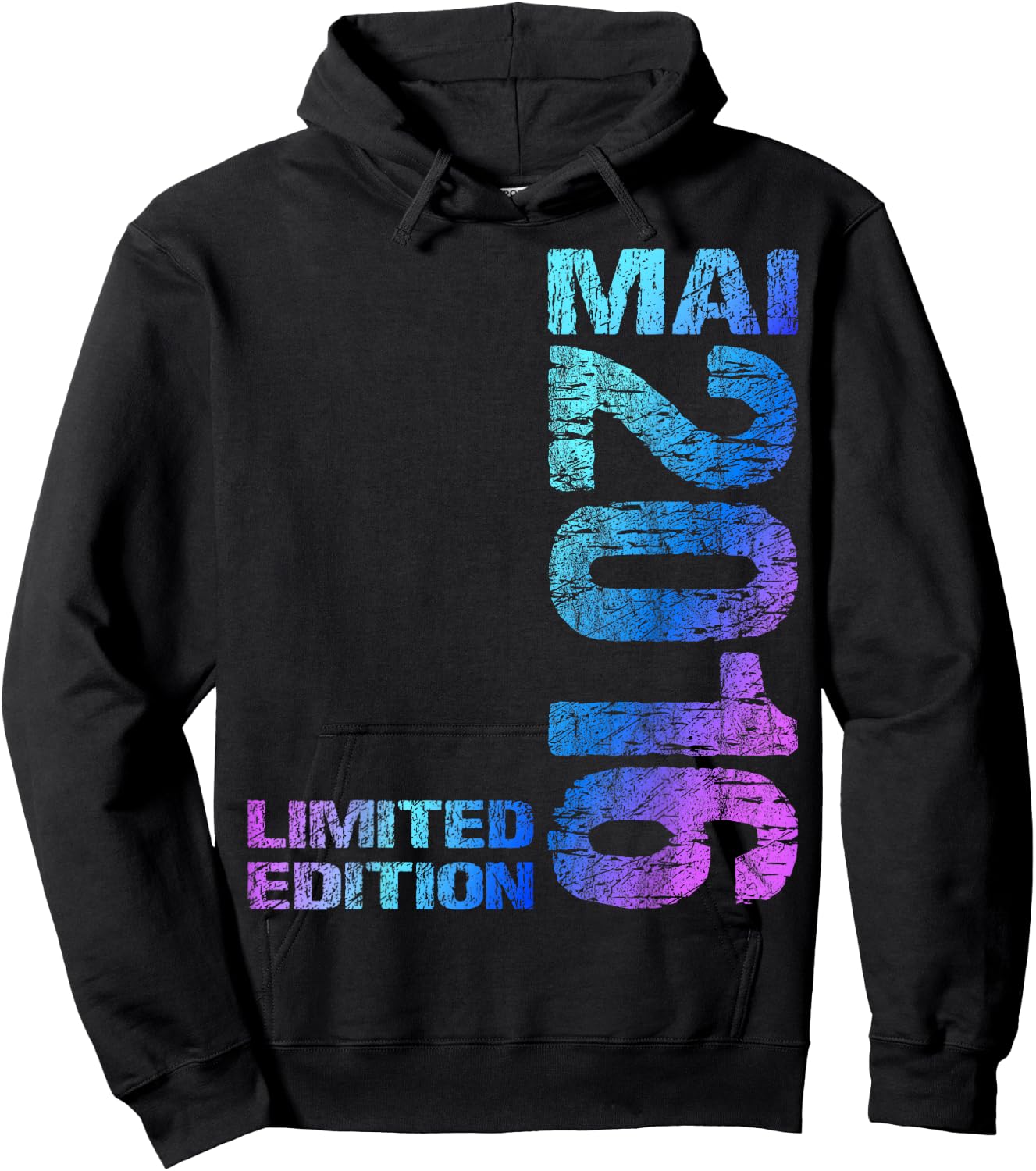 Limited Edition Mai 2016 Junge Mädchen 10. Geburtstag Hoodie - Hoodie | Black