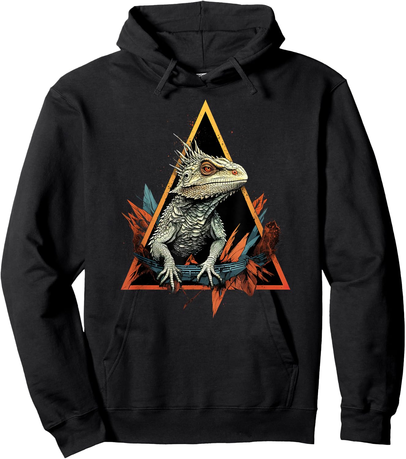 Bearded Dragon, Beardie Lovers, Pogona Enthusiast Hoodie - Hoodie | Black