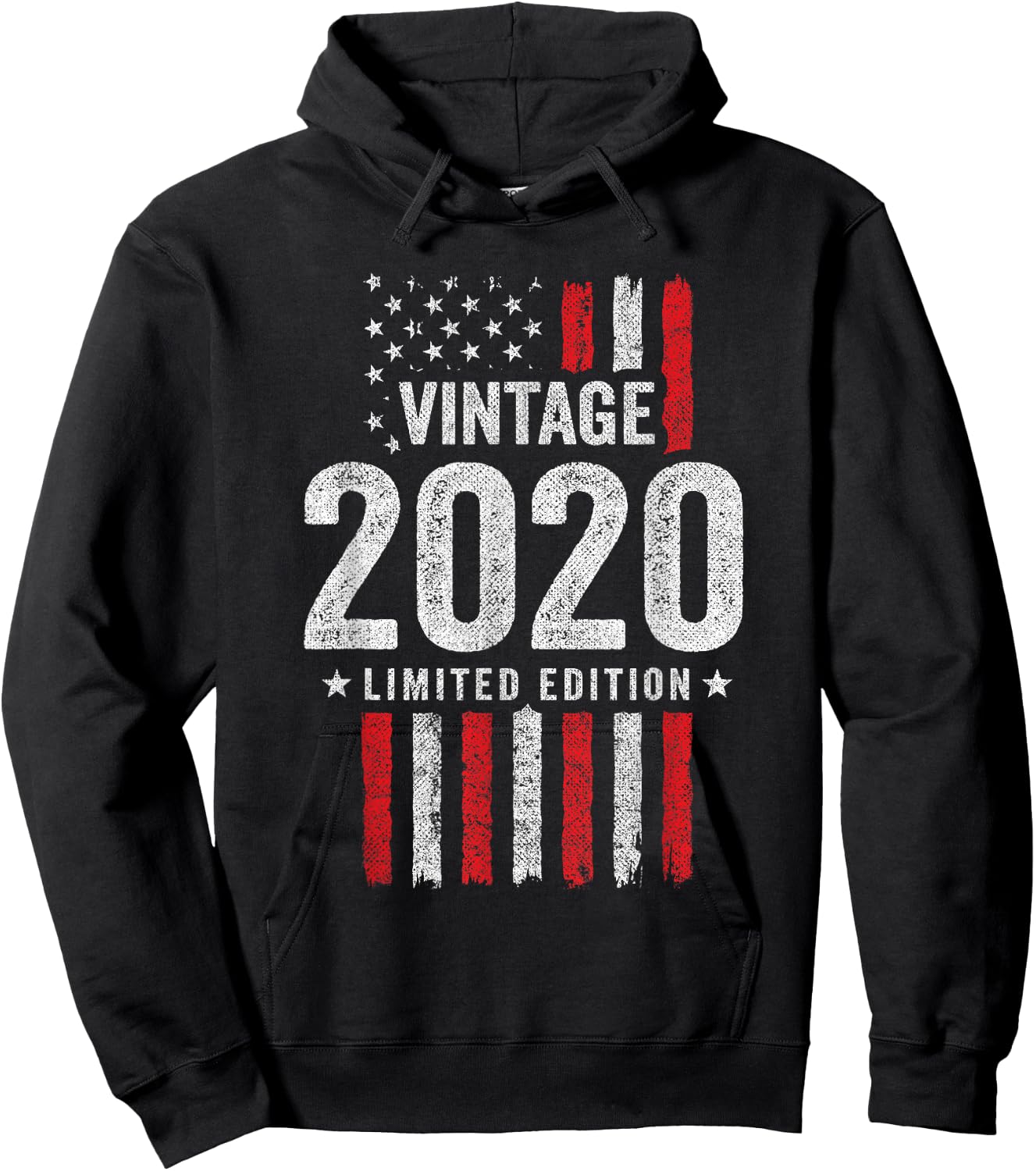 2020 Birthday - Born in 2020 - Limited Edition Vintage 2020 Hoodie - Hoodie | Black
