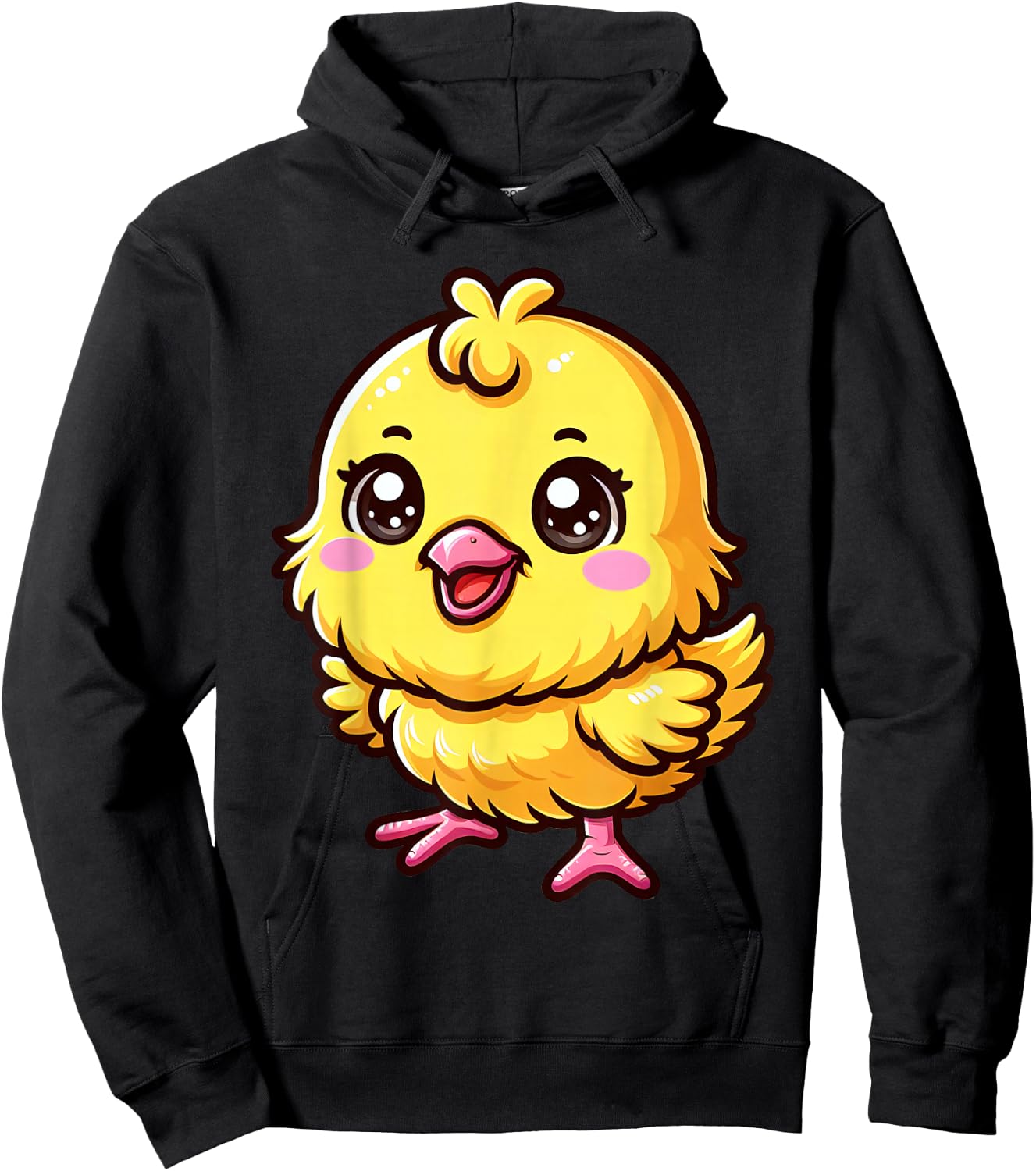 Ostern Geschenke Kinder Oster Geschenkideen Eier Kawaii Chick for Children Easter Chicken Hoodie - Hoodie | Black