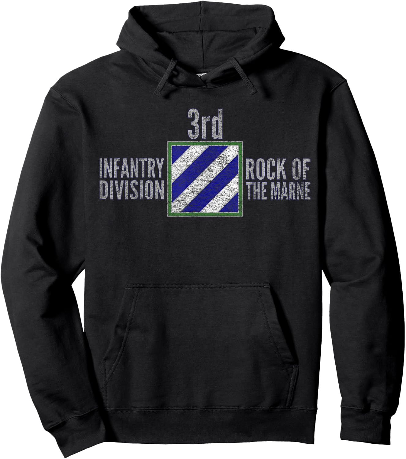3RD Infantry Division United States Army Hoodie - Hoodie | Black