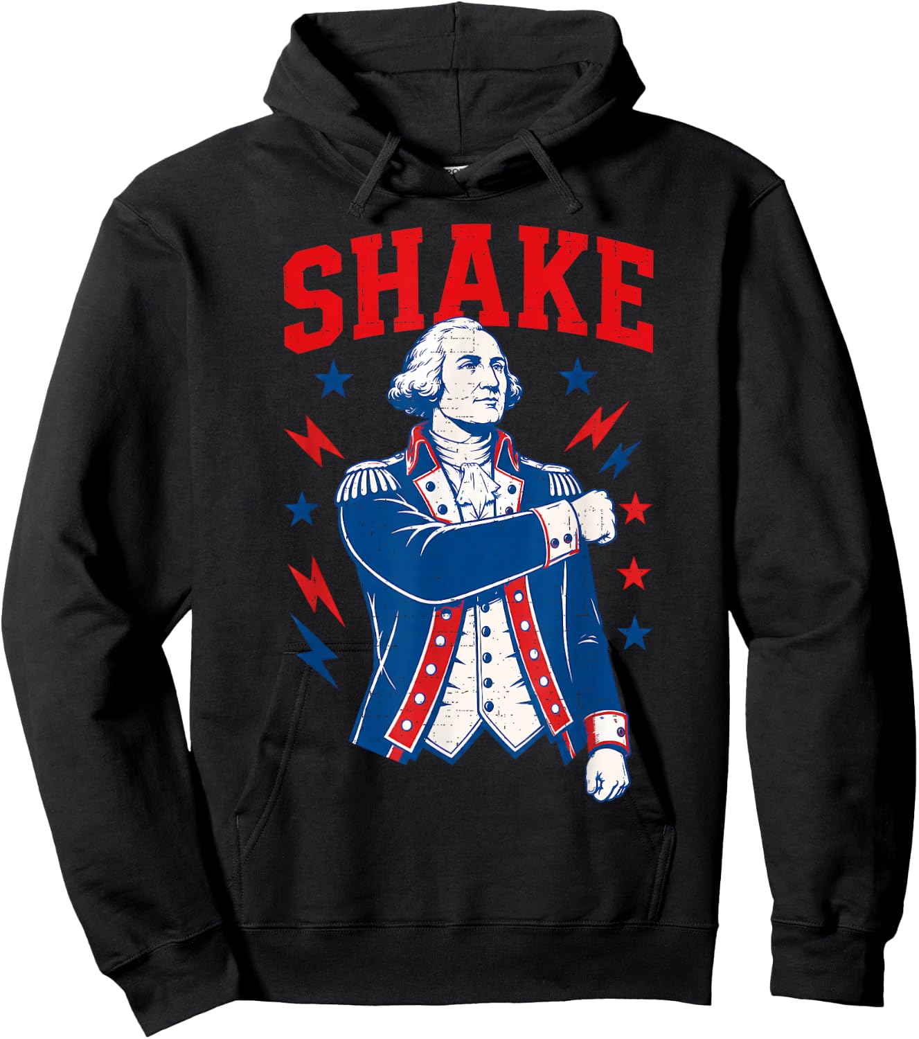 Funny Shake and Bake 4th of July Couple Matching Hoodie - Hoodie | Black