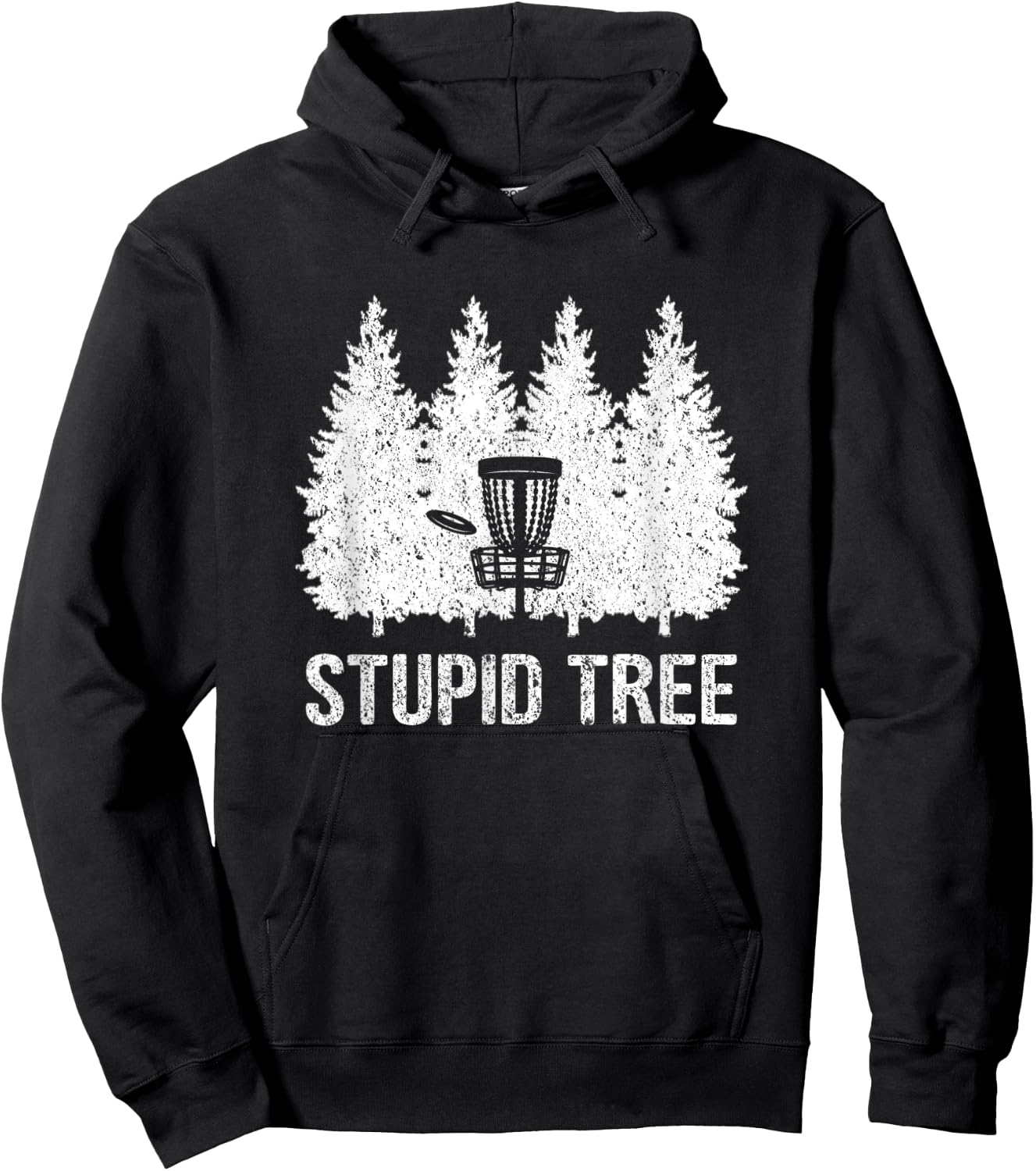 Stupid Tree Disc Golf Hoodie - Hoodie | Black