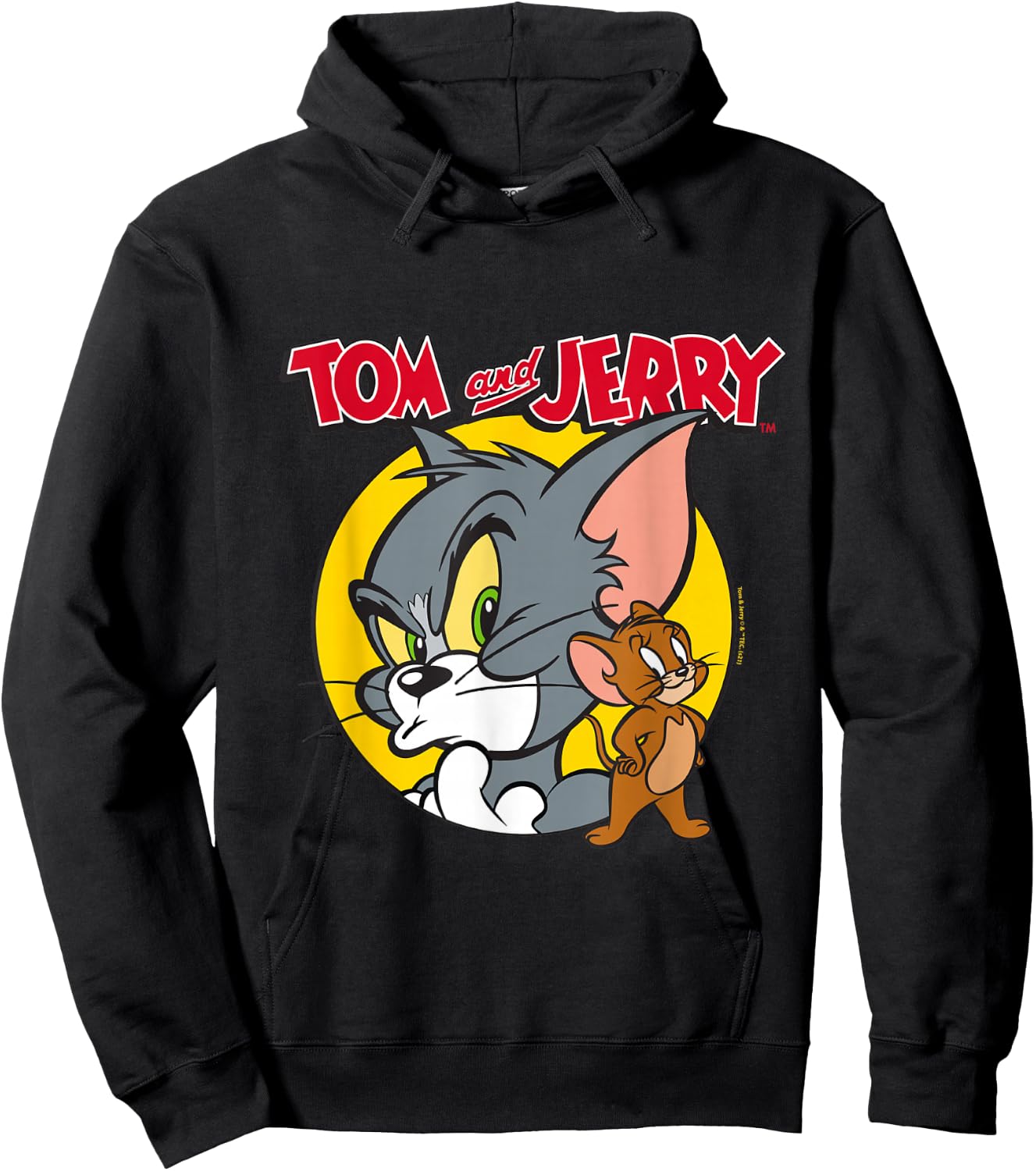 Tom and Jerry Hoodie - Hoodie | Black