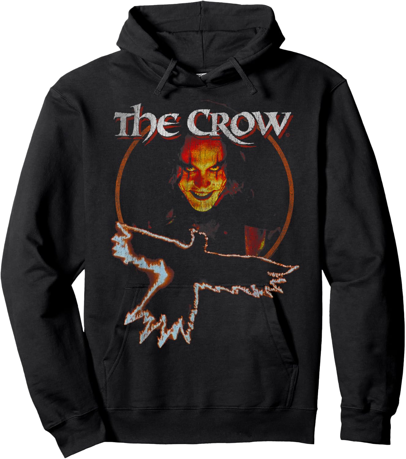 The Crow - Fire It Up , Black, S Hoodie - Hoodie | Black
