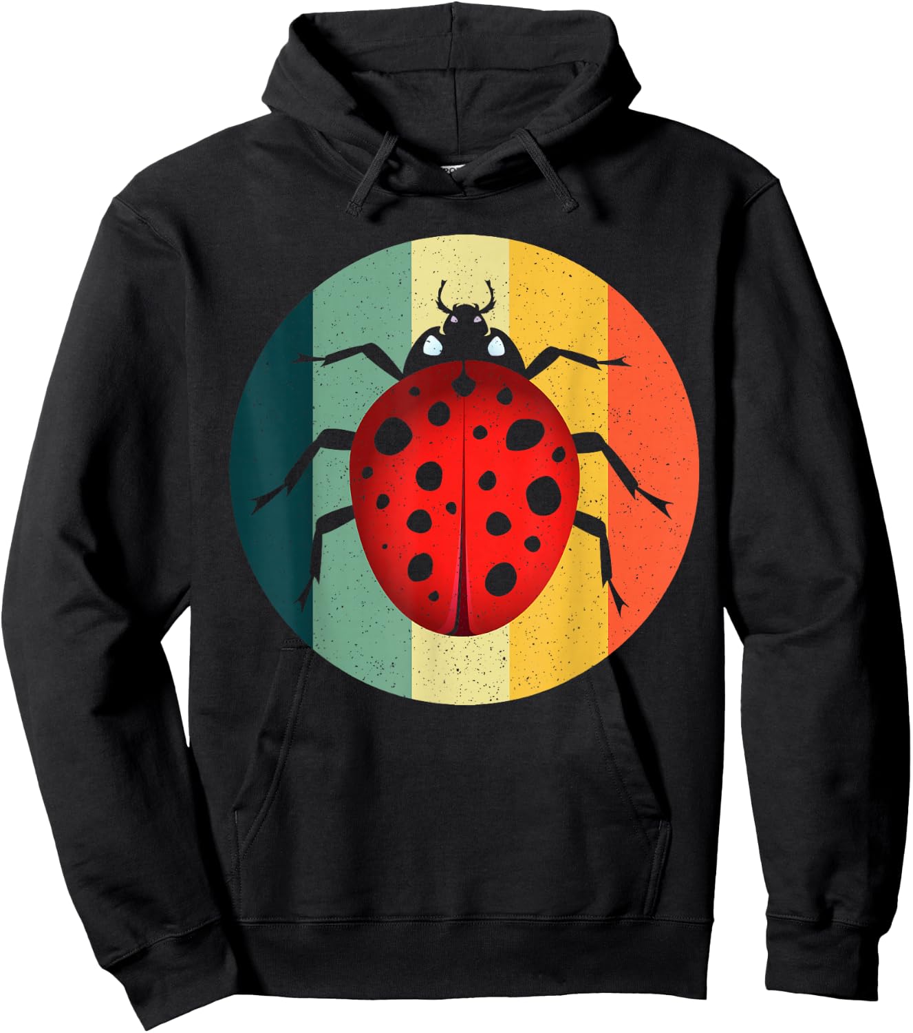 Cool Ladybug Design Women Kid Ladybug Lover Lady Bug Hoodie - Hoodie | Black
