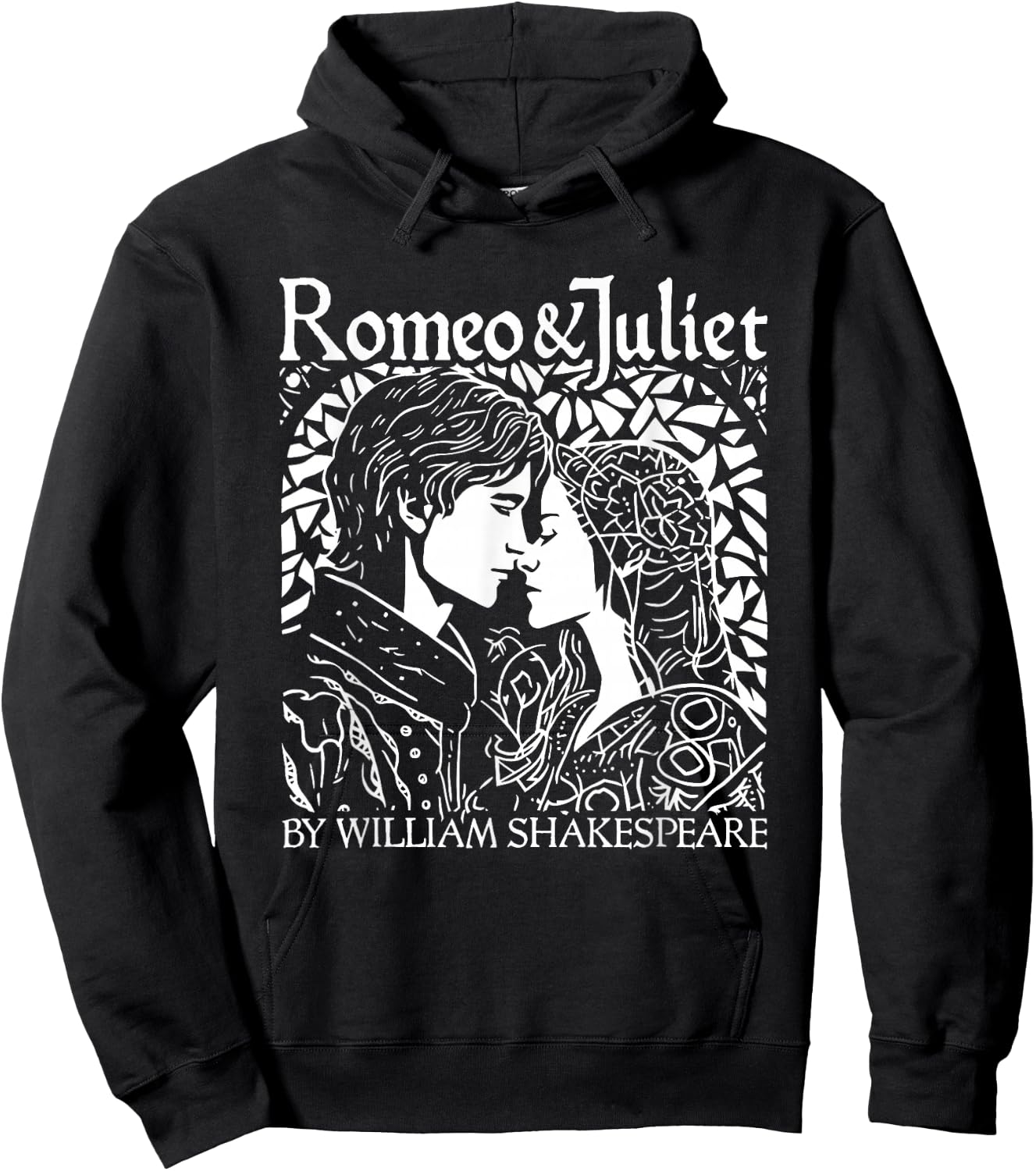 Romeo And Juliet Shakespeare Theater Poetry Drama Valentines Hoodie - Hoodie | Black
