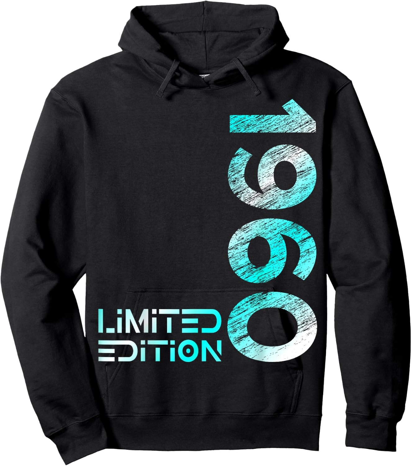 66. Geburtstag Limited Edition Jahrgang 1960 Mann Frau Hoodie - Hoodie | Black