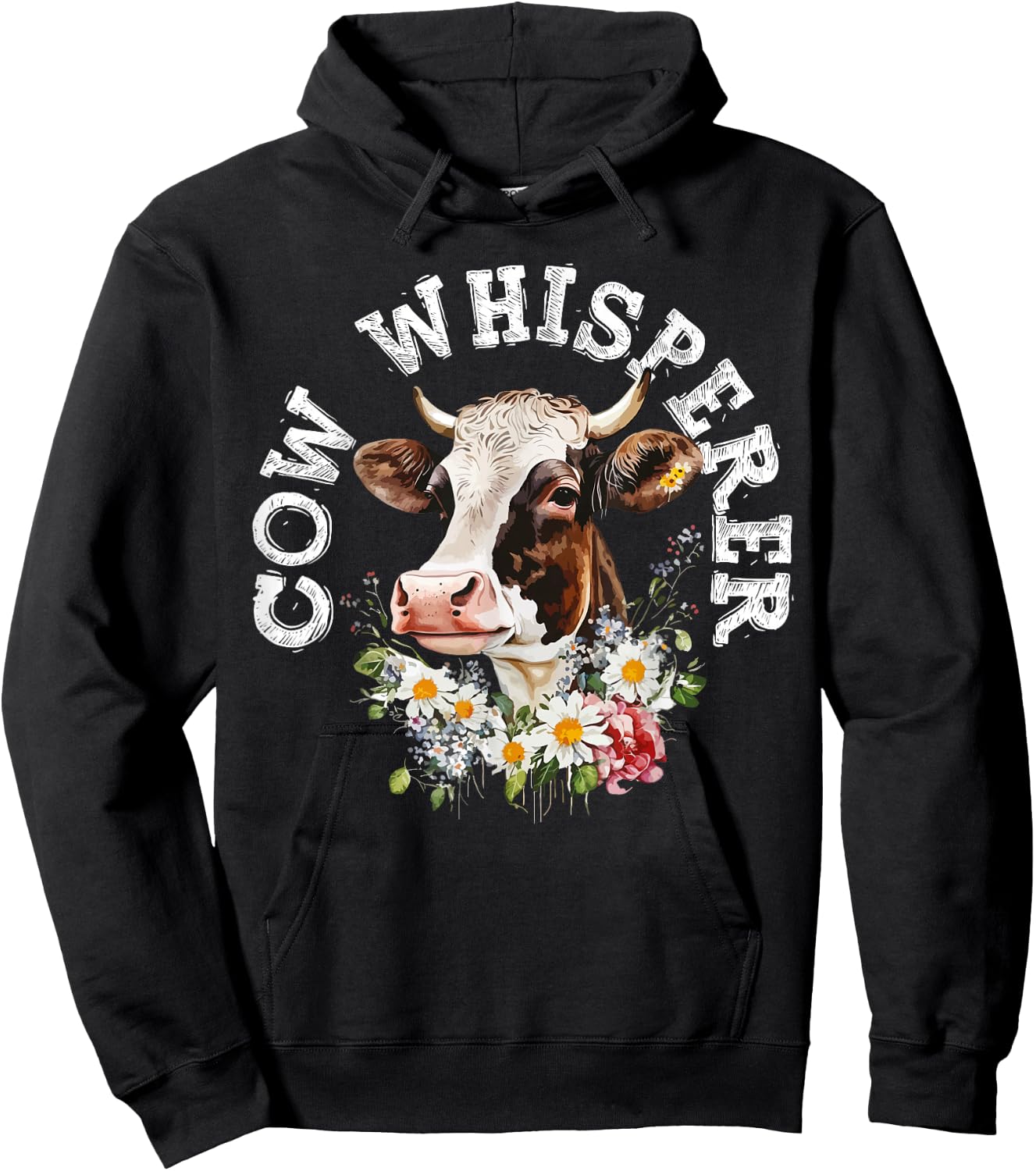 Show Cattle Show Steer Show Heifer Livestock Cow Show Hoodie - Hoodie | Black