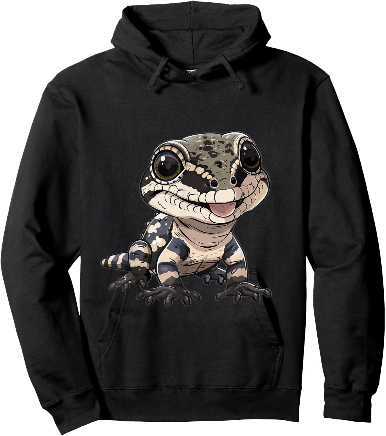 Tegu Lover Stuffed Animal Plush Essentials Lizard Lover Tegu Hoodie - Hoodie | Black
