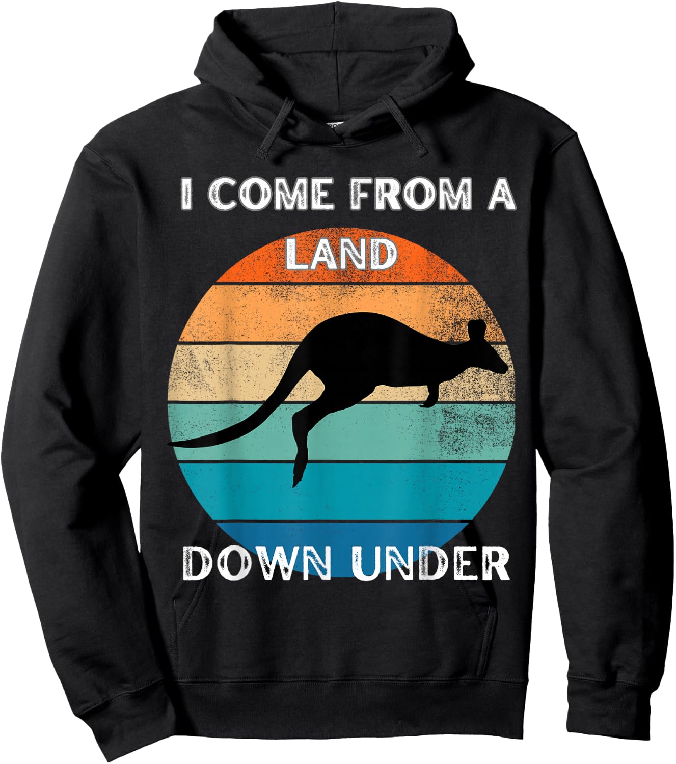 I come from a Land Down under Hoodie - Hoodie | Black
