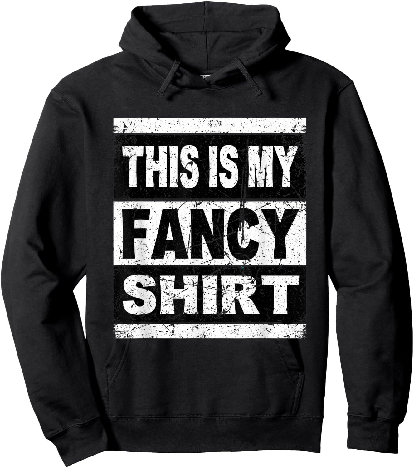 Funny This is My Fancy Shirt Men Boys Girl Kids Hoodie - Hoodie | Black