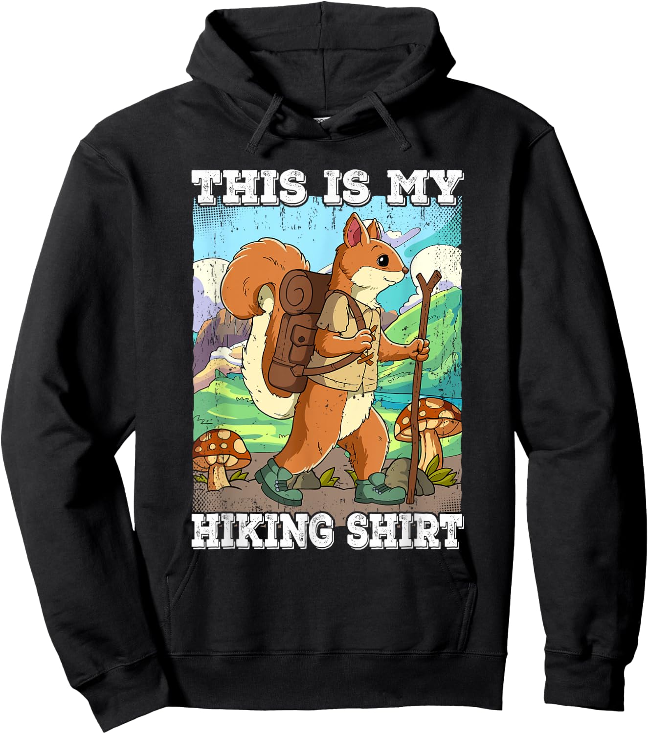 This Is My Hiking Hoodie - Hoodie | Black